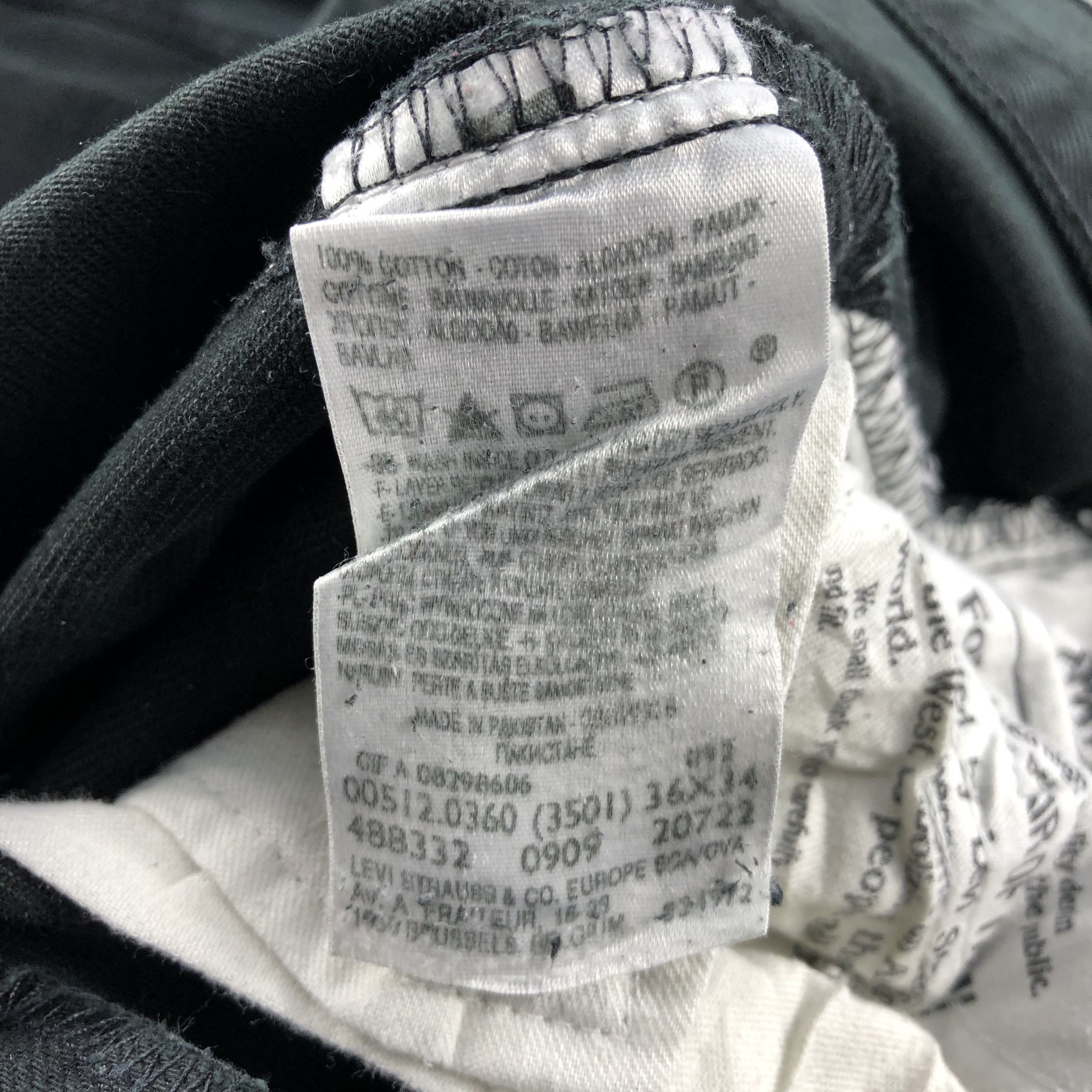 Levi's Vintage Distress Levis 501 Jeans-JM1638 Size US 38 / EU 54 - 10 Thumbnail