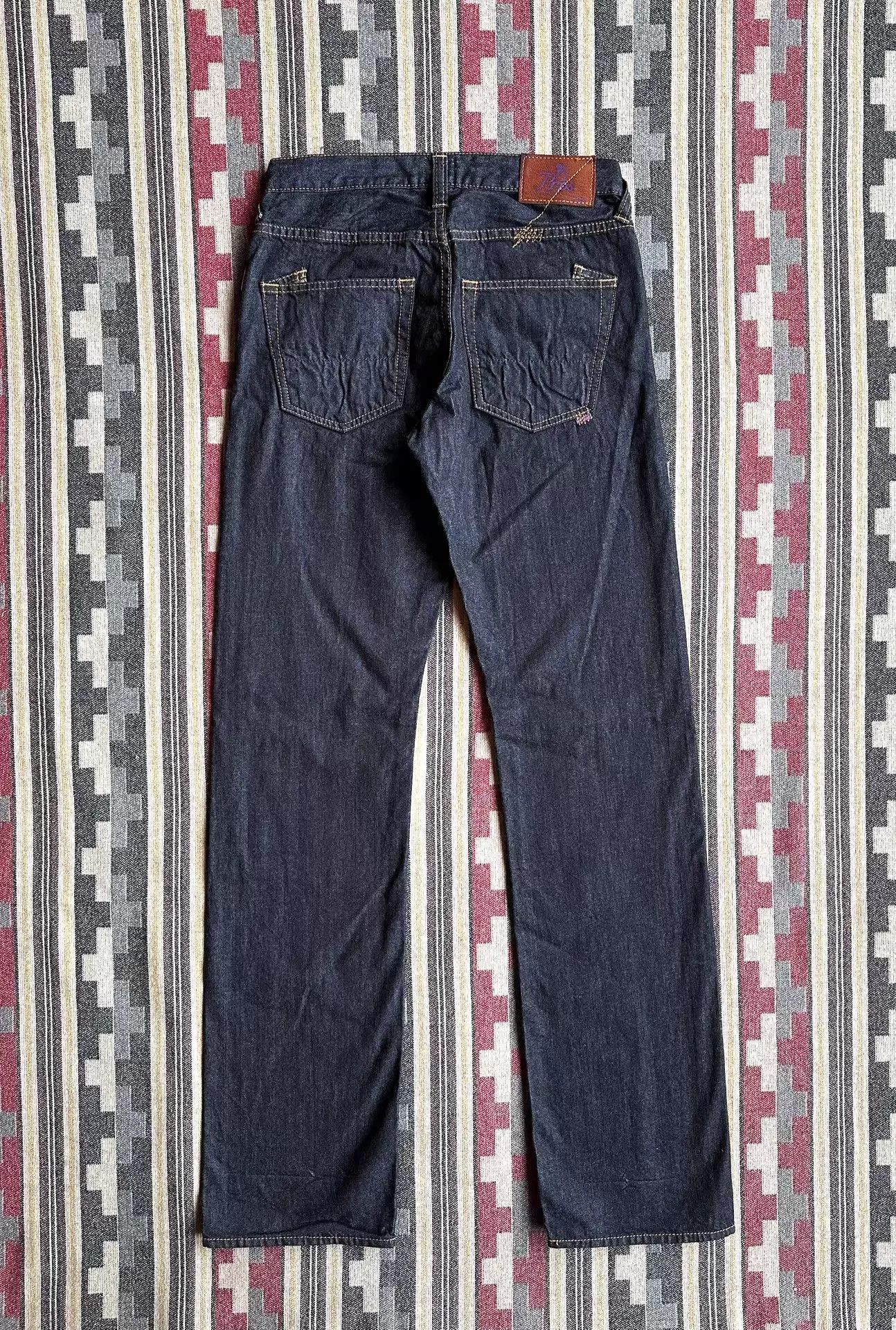 Prps Prps Purple R49P17BX Rinsed Raw Denim Jeans Japan Unisex 24 Size 24" / US 00 / IT 34 - 2 Thumbnail