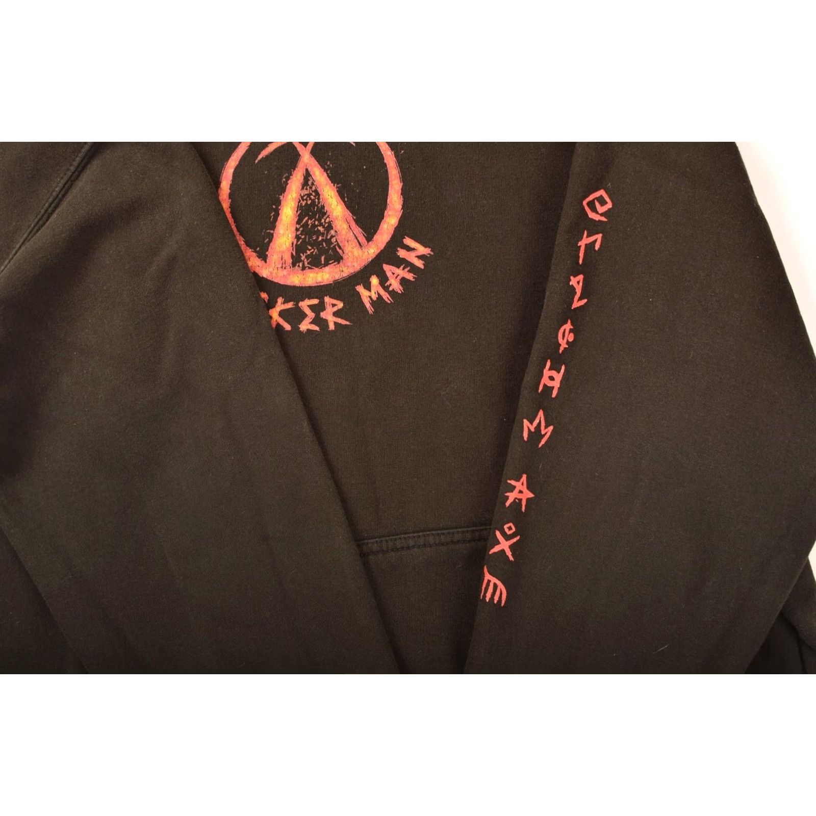 Logo 7 VINTAGE Wicker Man Hoodie Pullover Big Logo Black M Mens Front Pocket Hol Size US M / EU 48-50 / 2 - 3 Thumbnail