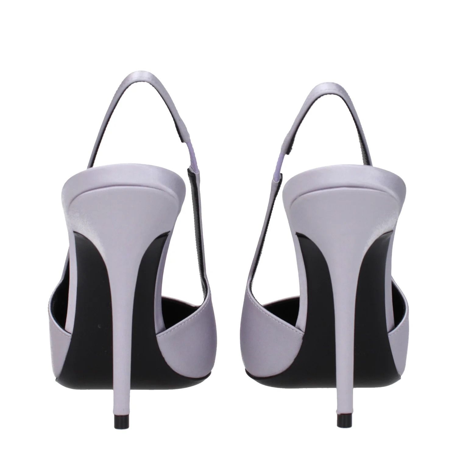Saint Laurent Paris ob1o1e1224 Satin Sandals in Grey Size US 6 / IT 36 - 5 Thumbnail