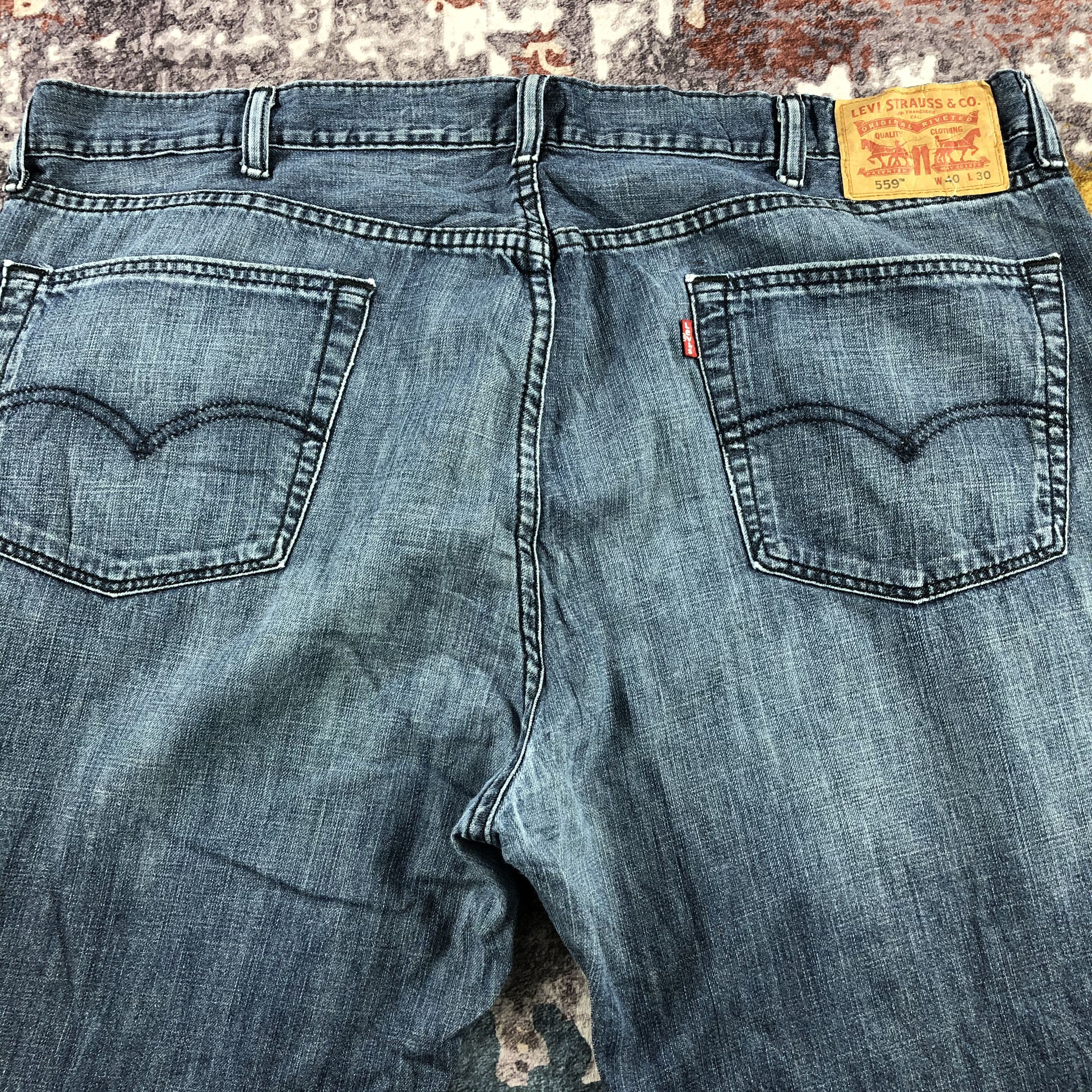 Levi's × Vintage Vintage Blue Wash Levis 559 Jeans-JM2826 Size US 41 - 5 Thumbnail