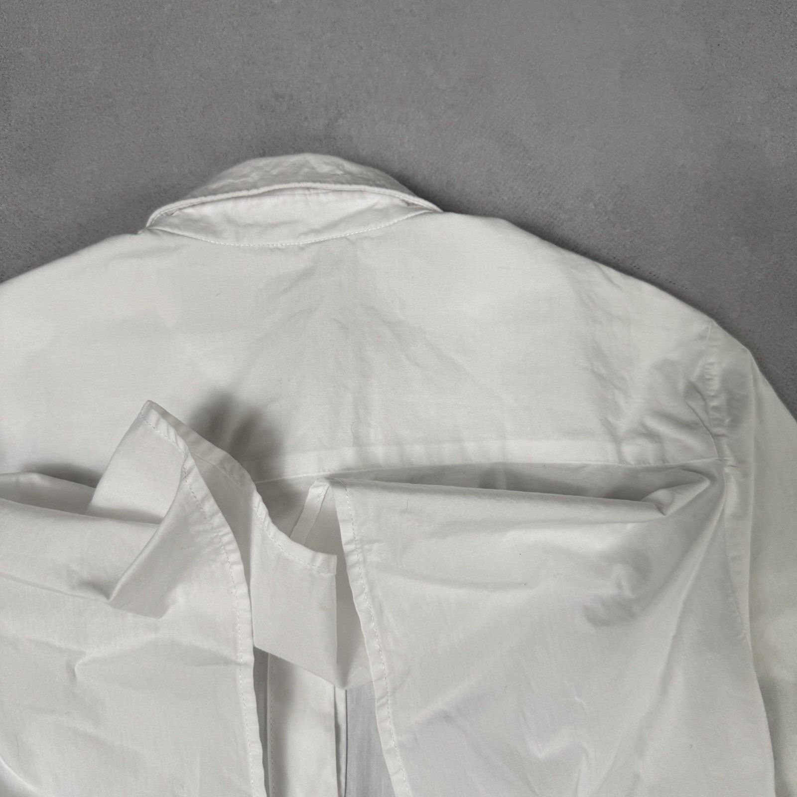 Vintage Tome White Women Shirt Button Up Open Back Size 2 Size XS / US 0-2 / IT 36-38 - 18 Thumbnail