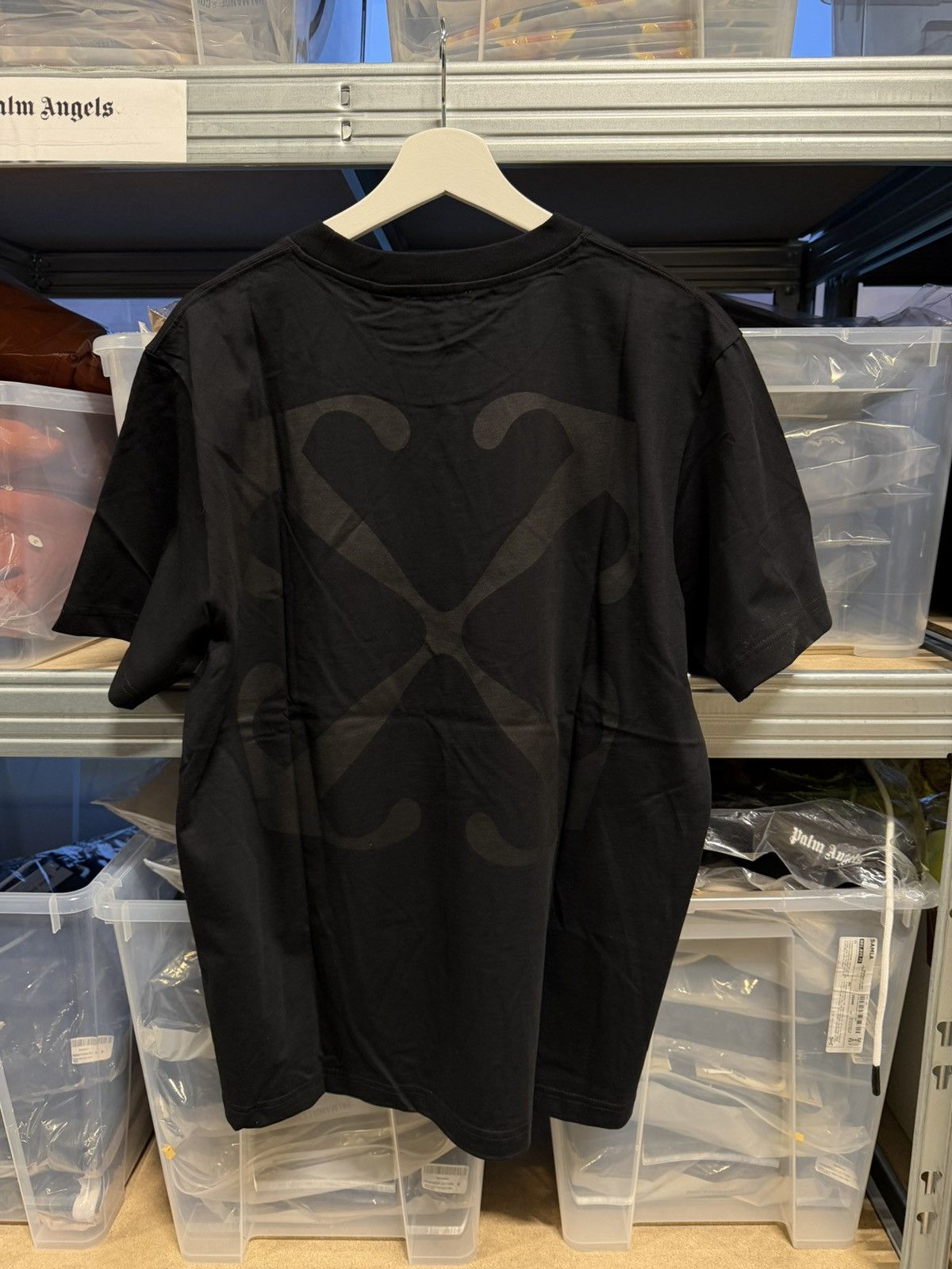 Off-White Off-White Black Arrow T-Shirt NEW 550$ Size US XL / EU 56 / 4 - 1 Thumbnail