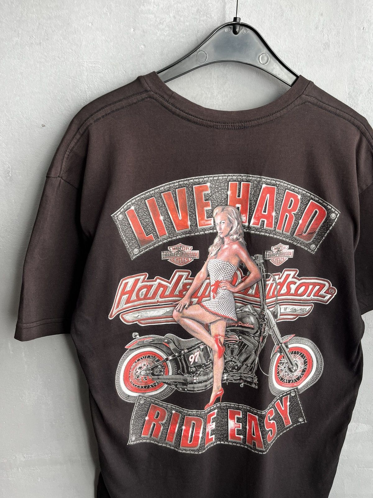 Harley Davidson × Vintage vintage HARLEY DAVIDSON shirt motorcycle jersey Las vegas Size US L / EU 52-54 / 3 - 10 Thumbnail