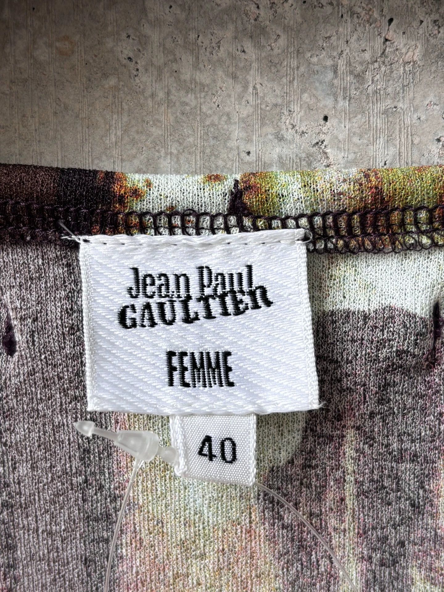 Jean Paul Gaultier JPG Vintage Rare Oil Painting Print Cardigan Adjustable Tie Size S / US 4 / IT 40 - 7 Thumbnail