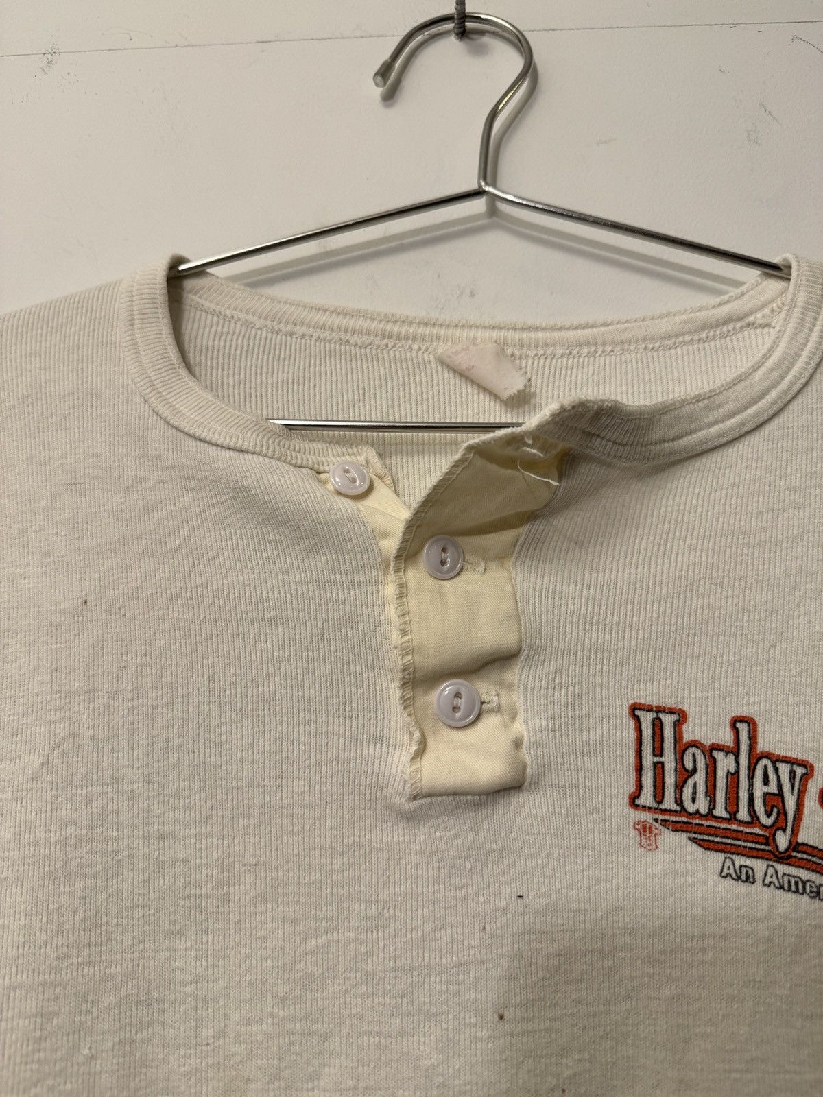 Harley Davidson Thrashed Faded Distressed Harley Shirt ERD Grunge WCC Chrome Size US XXL / EU 58 / 5 - 14 Thumbnail