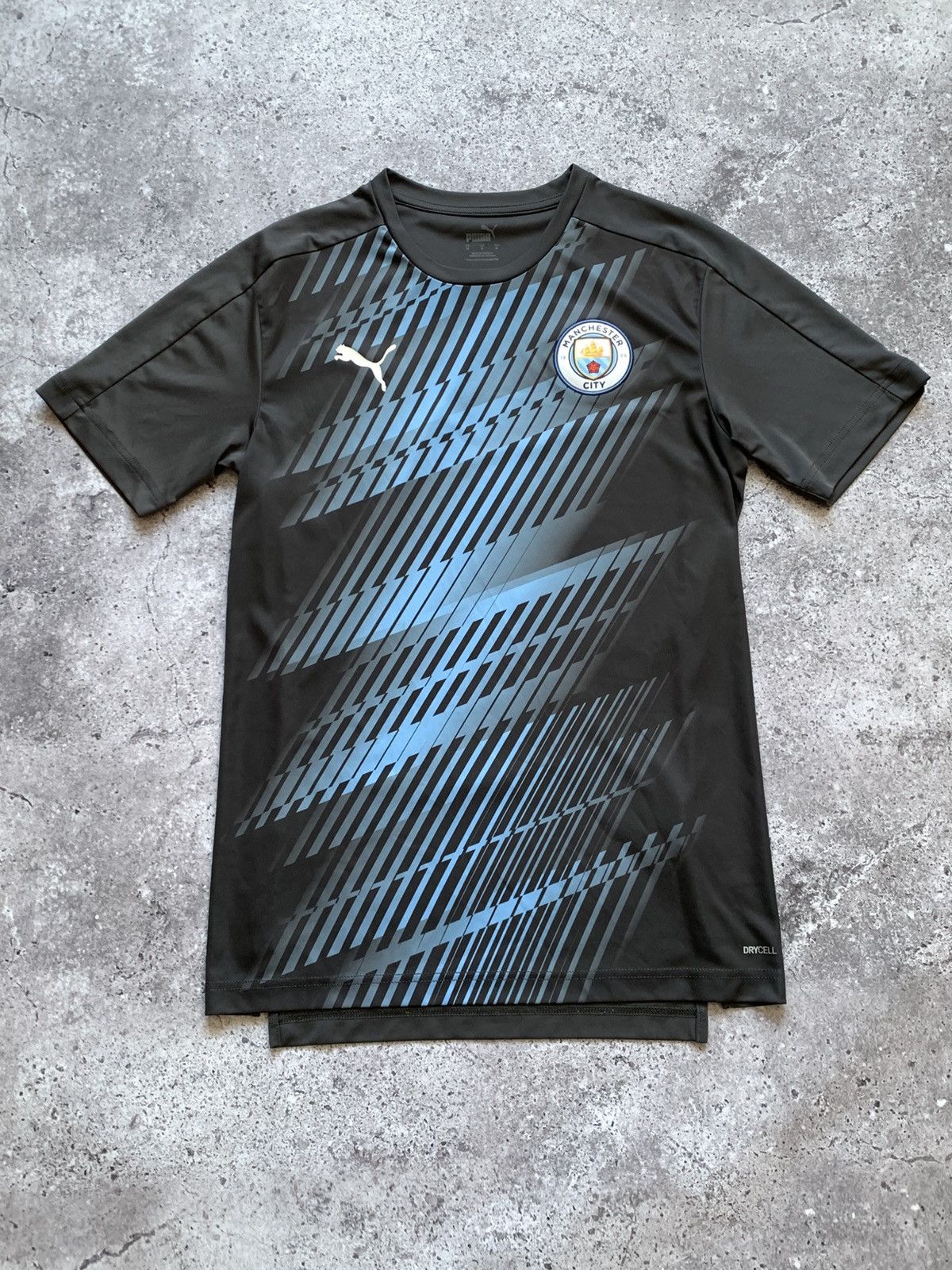 Puma 🔥PUMA MANCHESTER CITY TRAINING BLOCKCORE SOCCER JERSEY Size US M / EU 48-50 / 2 - 2 Thumbnail