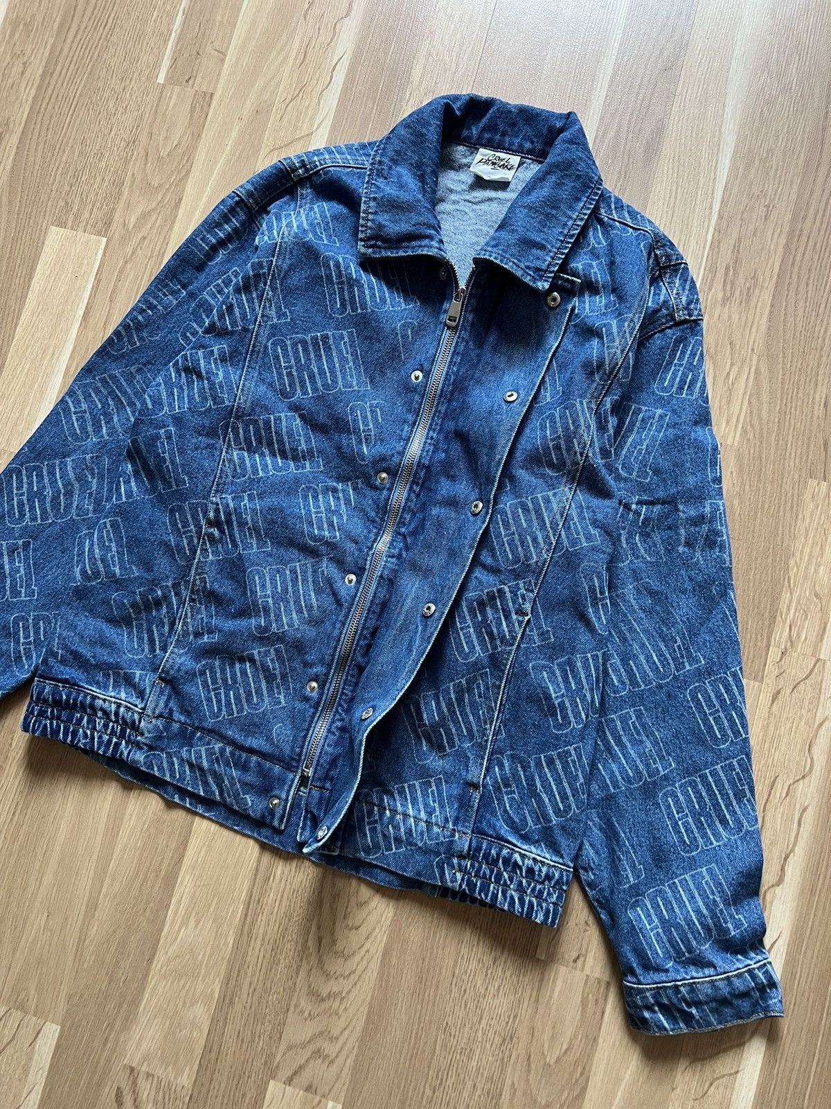 Designer × Japanese Brand Cruel pancake Levi’s denim jacket avant garde cargo y2k Size US M / EU 48-50 / 2 - 8 Thumbnail