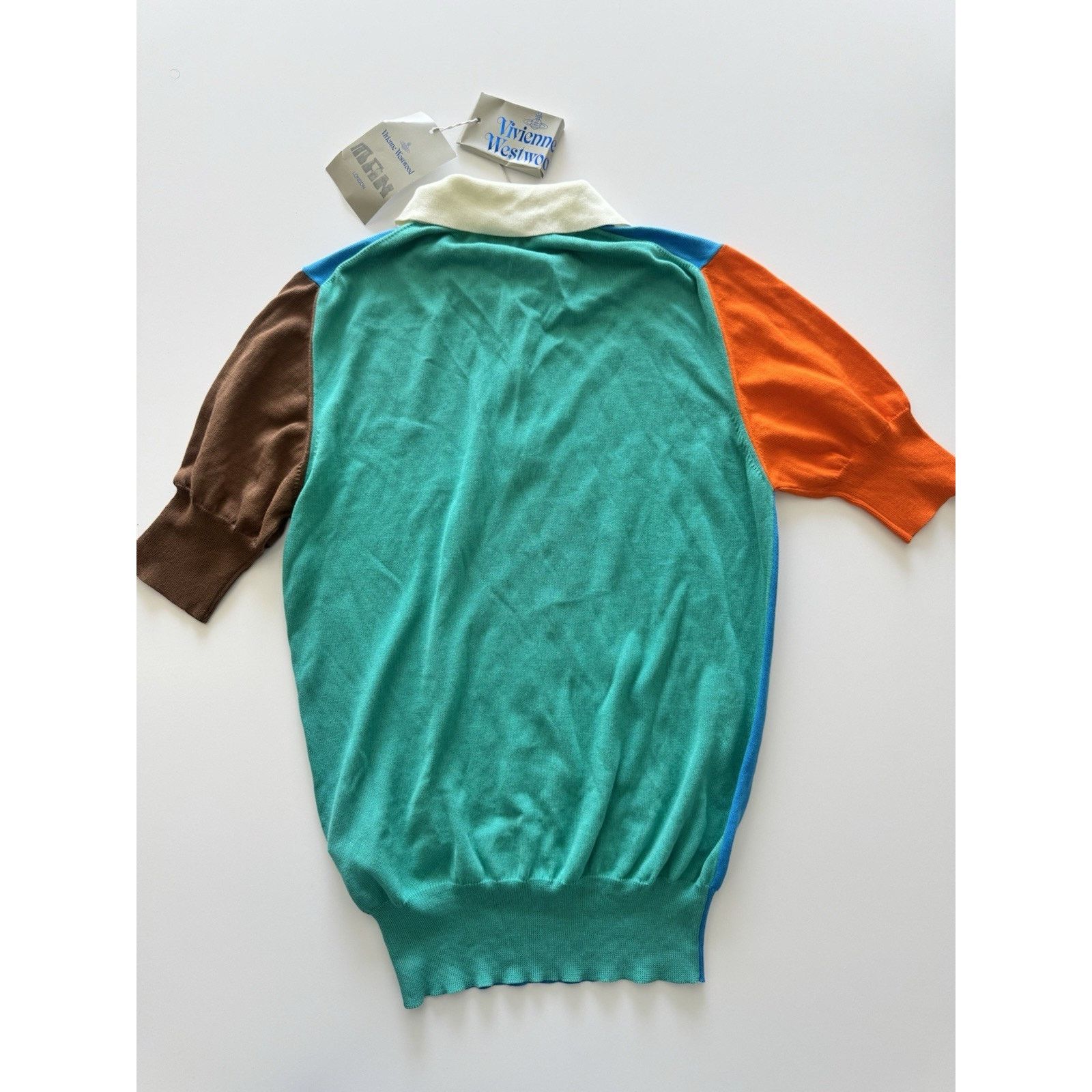 Vivienne Westwood Vivienne Westwood Man Rugby Polo Knit design Large NWT! Size US L / EU 52-54 / 3 - 3 Thumbnail