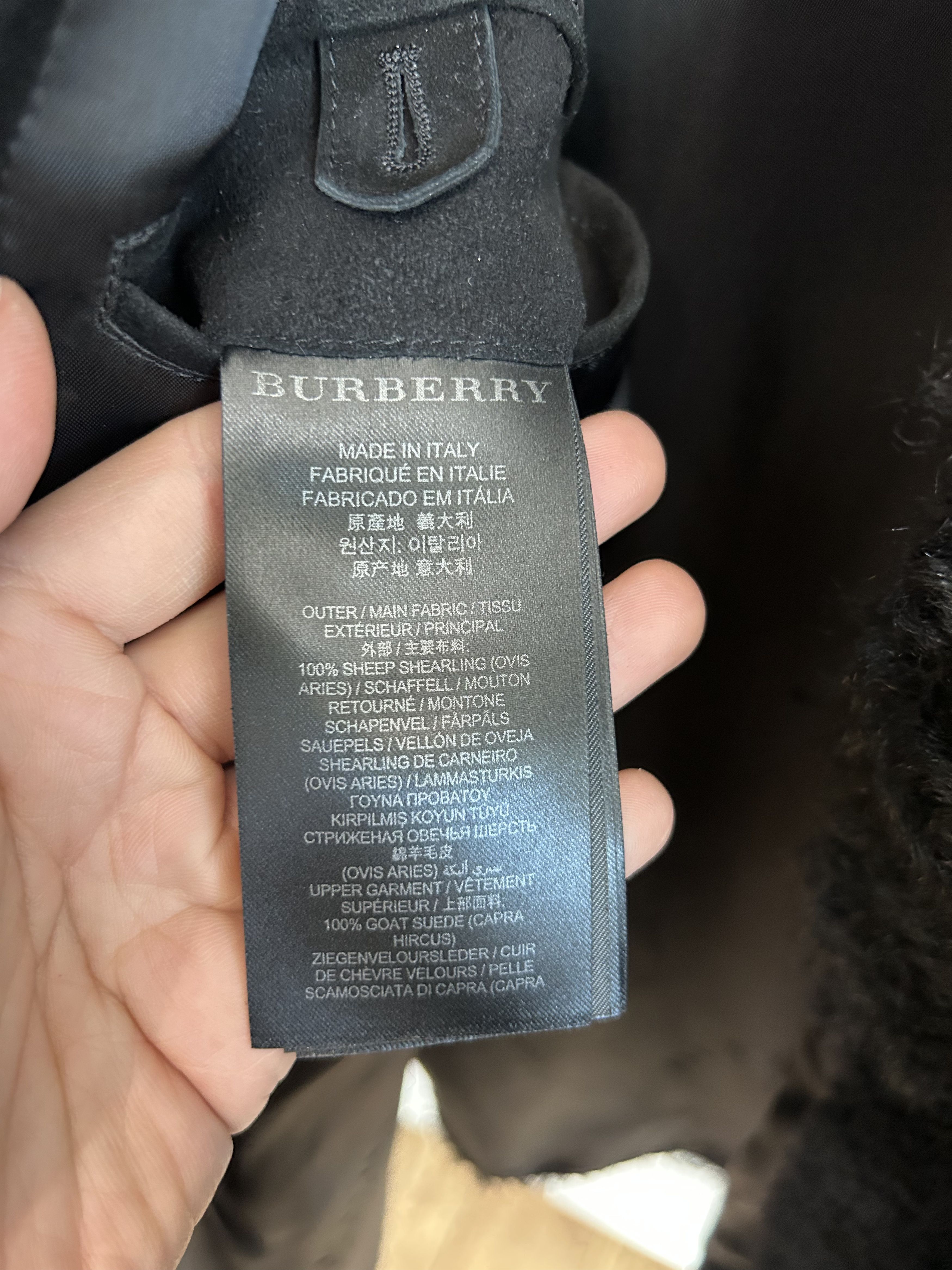 Burberry Prorsum BURBERRY PRORSUM Shearling Collection Jacket Size US L / EU 52-54 / 3 - 10 Thumbnail