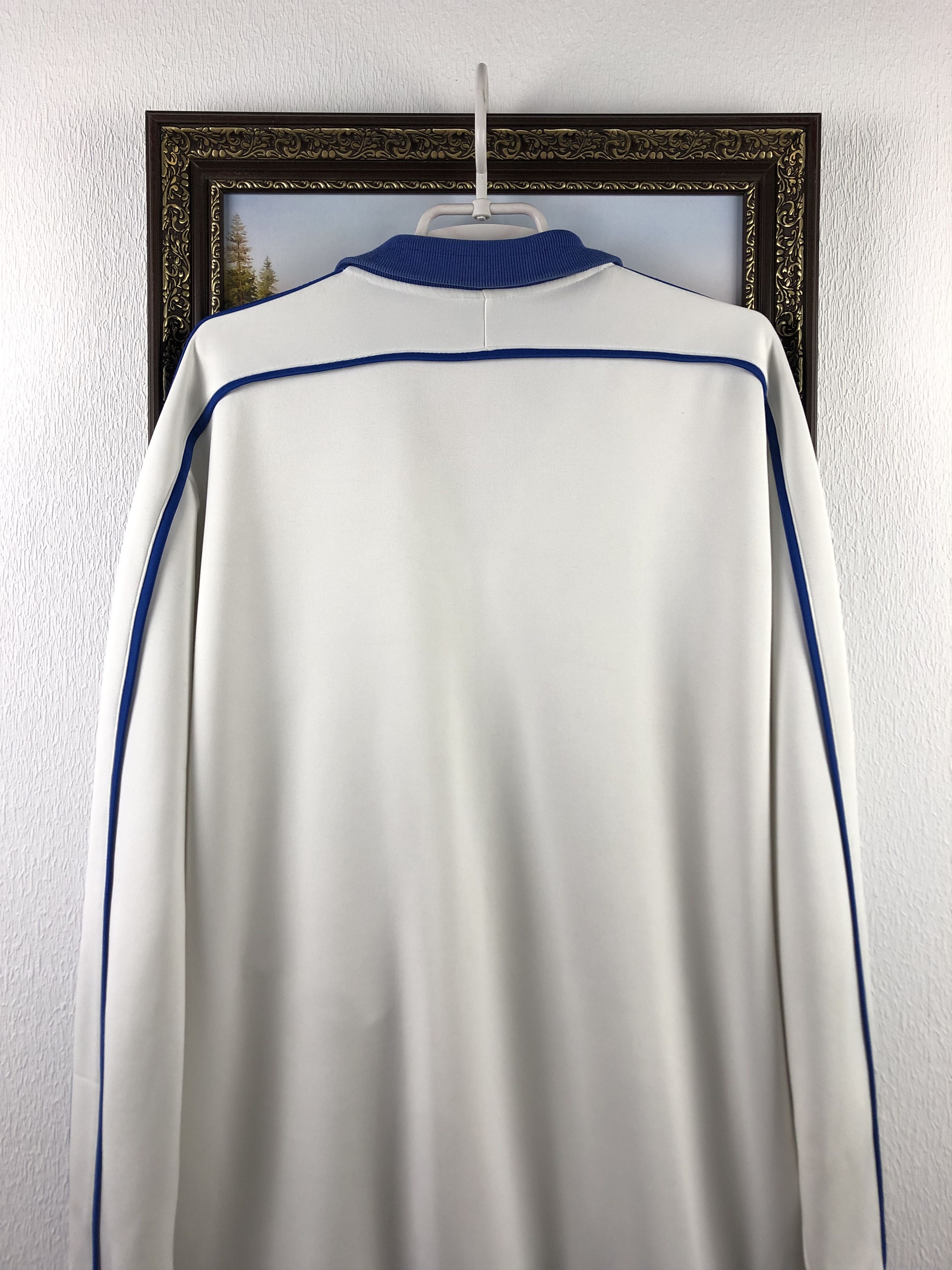 Nike × Vintage Vintage Nike Brazil Jacket Soccer Track Top White Zip Size US XXL / EU 58 / 5 - 19 Thumbnail