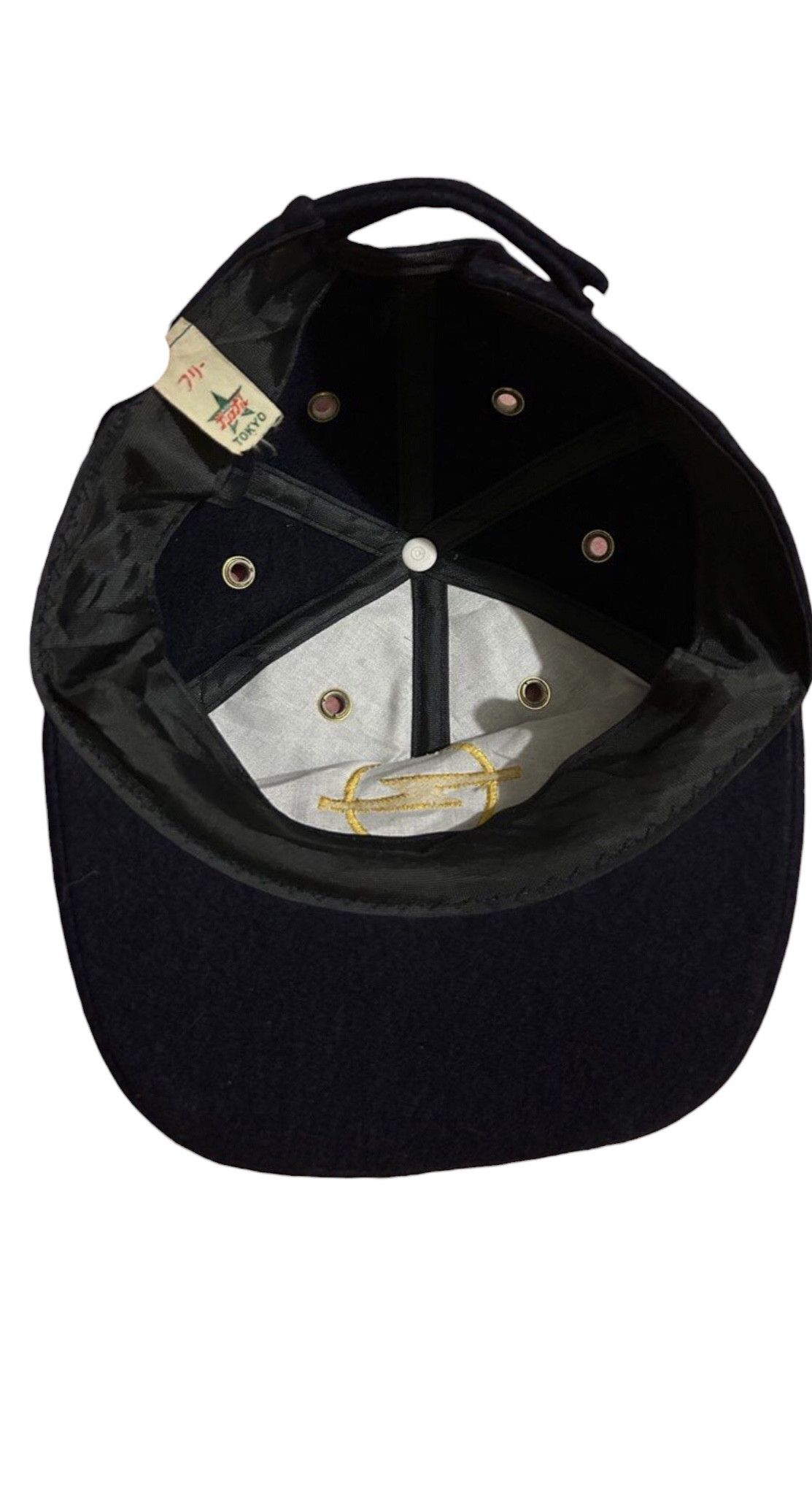 Vintage Vintage Opel Gold Embroidery Wool Cap Hat Size ONE SIZE - 3 Thumbnail