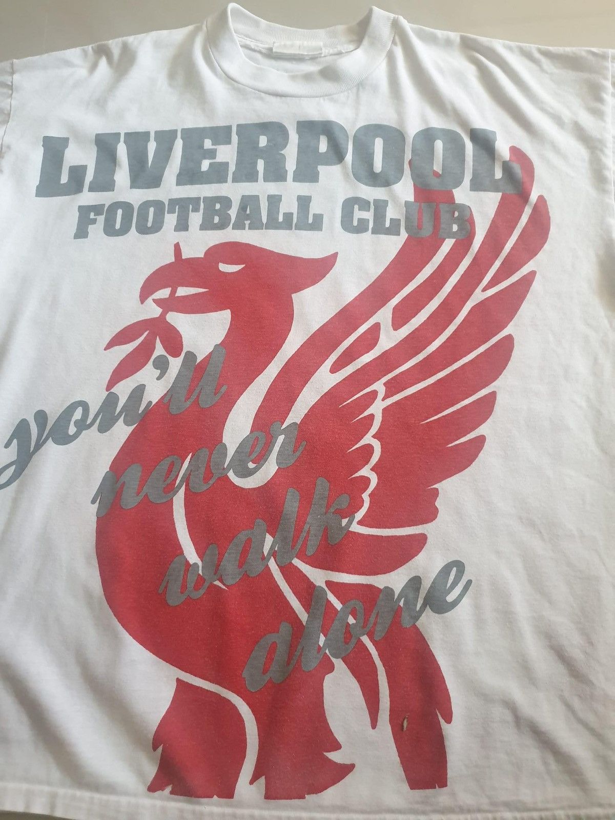 Adidas × Vintage Liverpool Adidas 90s T-shirt Size US XL / EU 56 / 4 - 5 Thumbnail