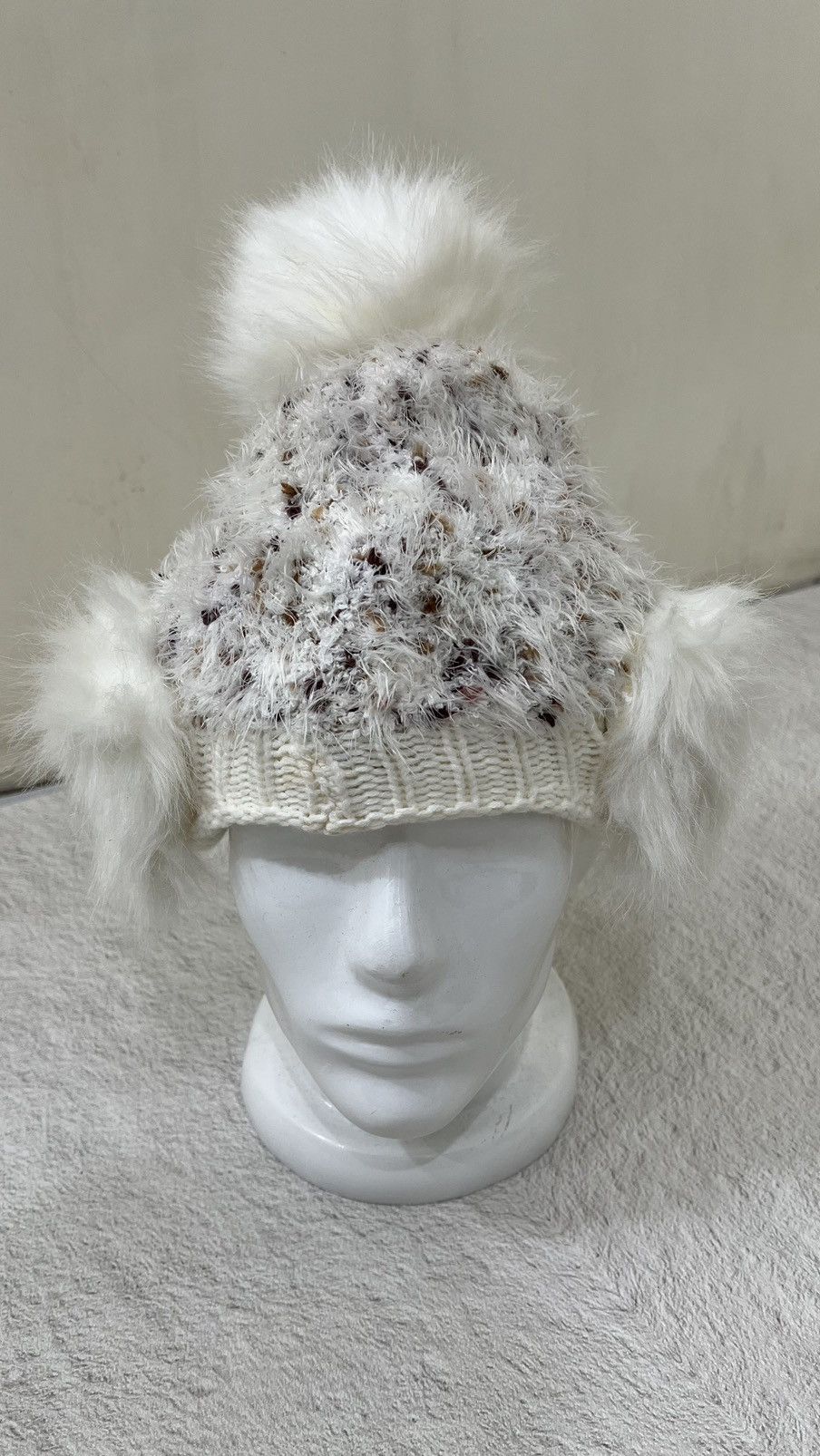 Kapital 2000s Japanese Hysteric Knit Fur Mohair Beanie Hat y2k Lgb Size ONE SIZE - 2 Thumbnail