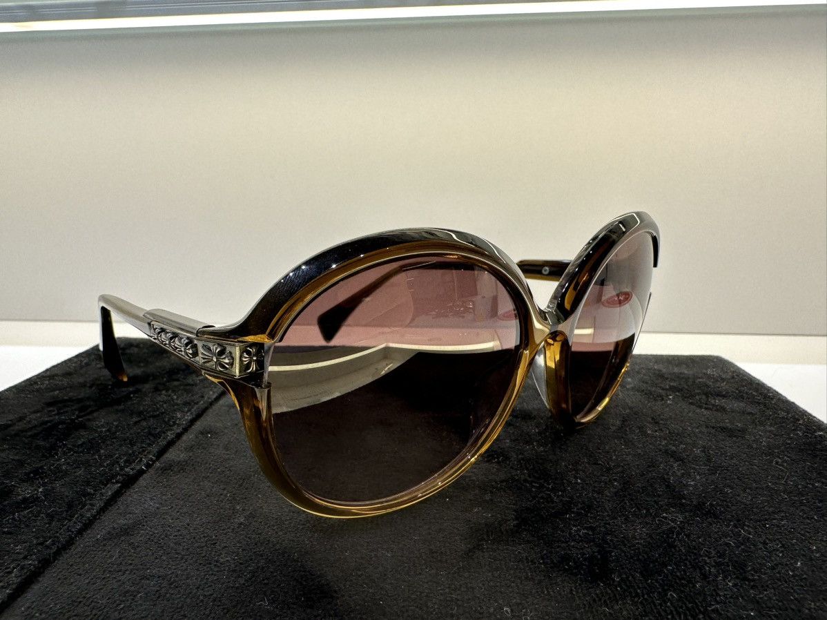 Chrome Hearts Chrome Hearts Widows Tear Sunglasses Size ONE SIZE - 1 Thumbnail