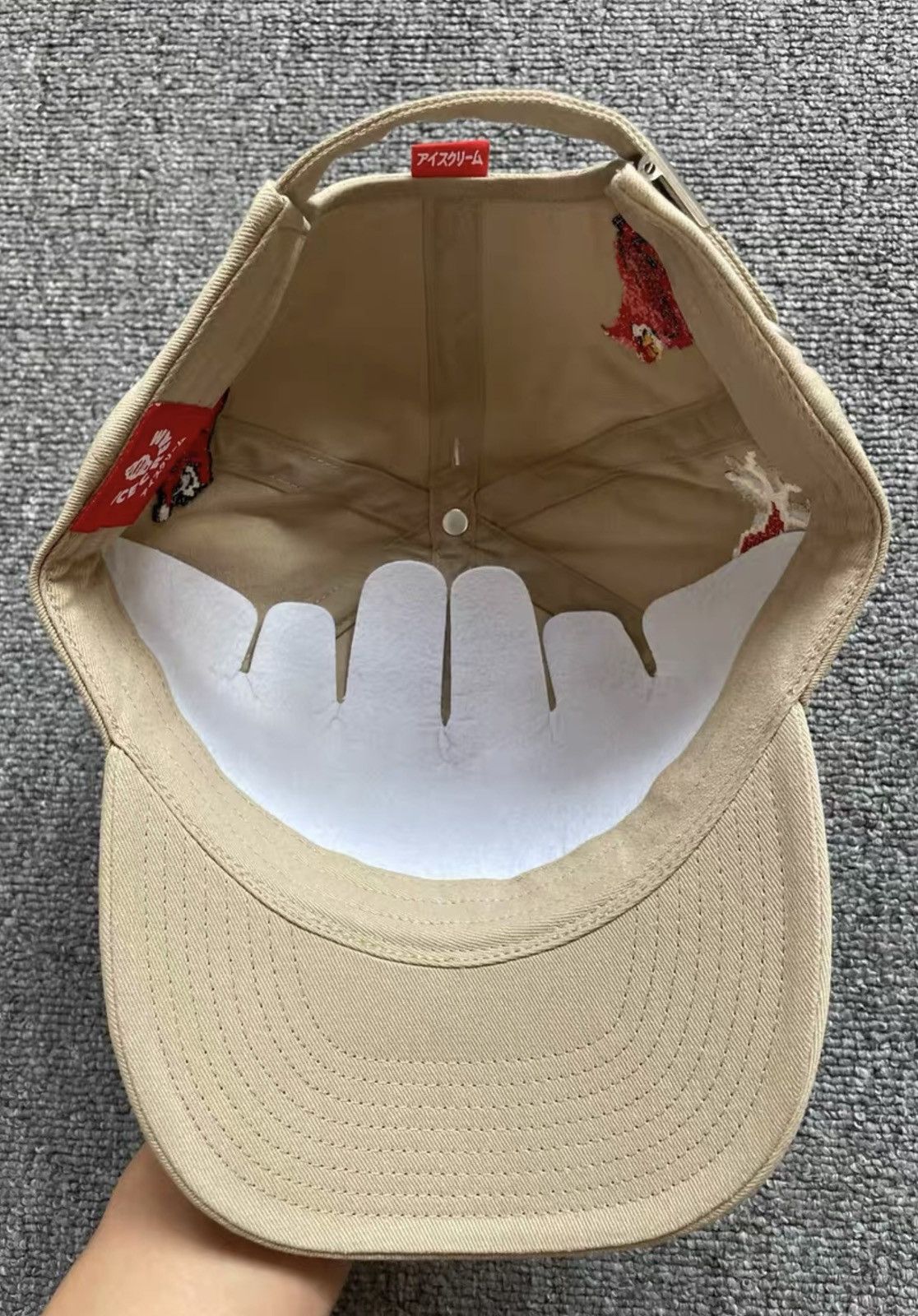 Billionaire Boys Club BBC ICECREAM Fully Embroidered Curved-Brim Cap Size ONE SIZE - 5 Thumbnail
