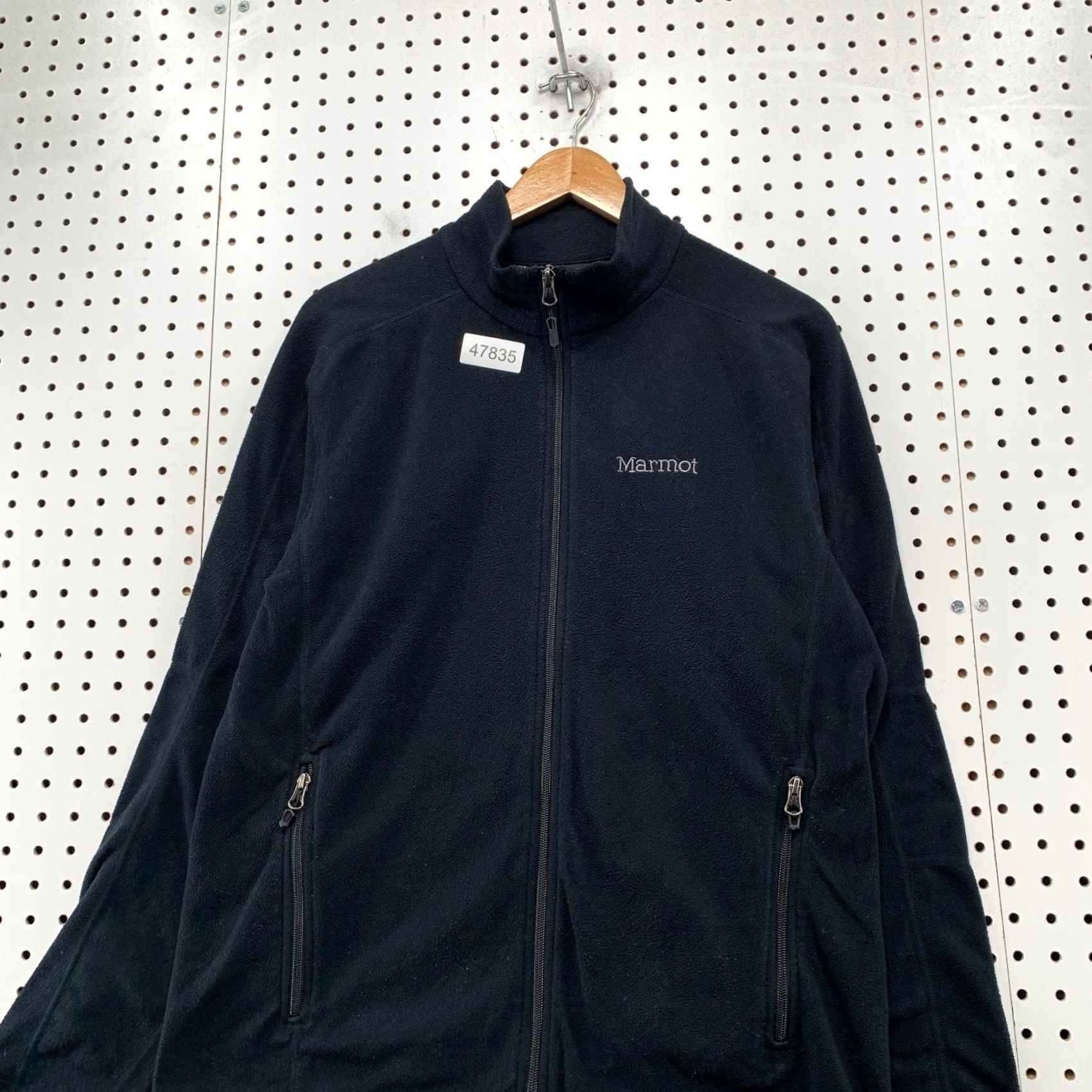 Marmot Marmot Fleece Jacket Mens Medium Black Outdoor Hike Casual Lightweight Layer Size US M / EU 48-50 / 2 - 4 Thumbnail