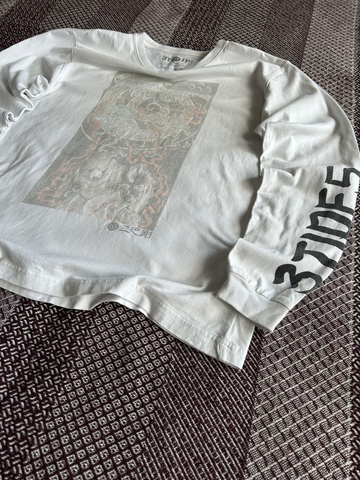 Japanese Brand × Vintage Vintage Japanese Style Long Sleeve Shirt Y2K Crazy Size M Size US M / EU 48-50 / 2 - 6 Thumbnail