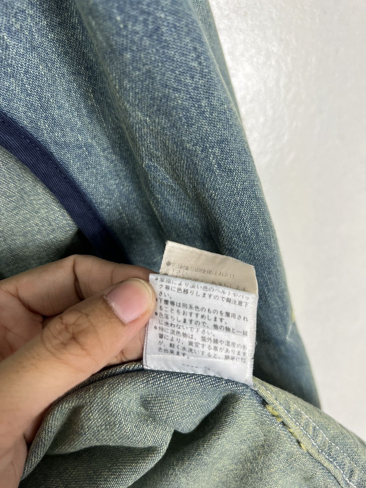 Japanese Brand 🔥 9 SPEC BROKEN DENIM JACKET Size US M / EU 48-50 / 2 - 17 Thumbnail