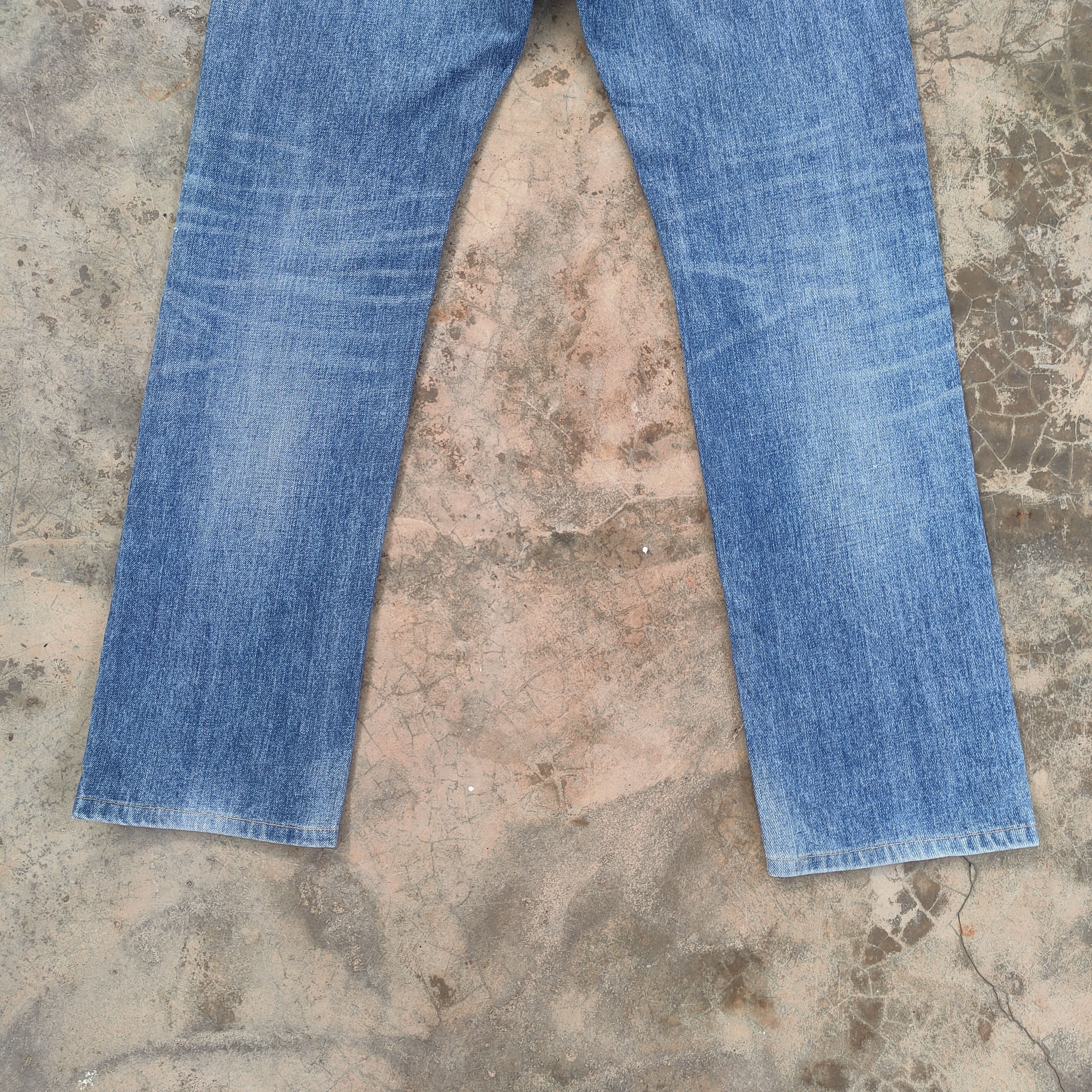 Japanese Brand W30 VINTAGE JAPANESE STRAIGHT FIT FADED RIPPED JEANS PANTS Size US 30 / EU 46 - 10 Thumbnail