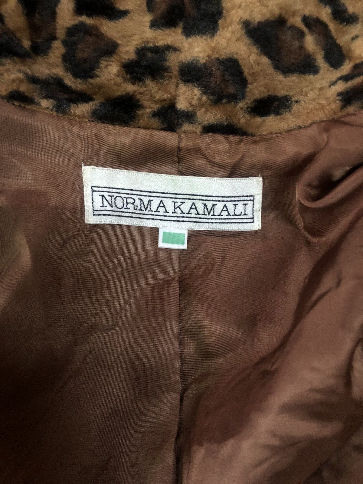 Norma Kamali Norma Kamali Leopard Button less jacket Size M / US 6-8 / IT 42-44 - 3 Thumbnail