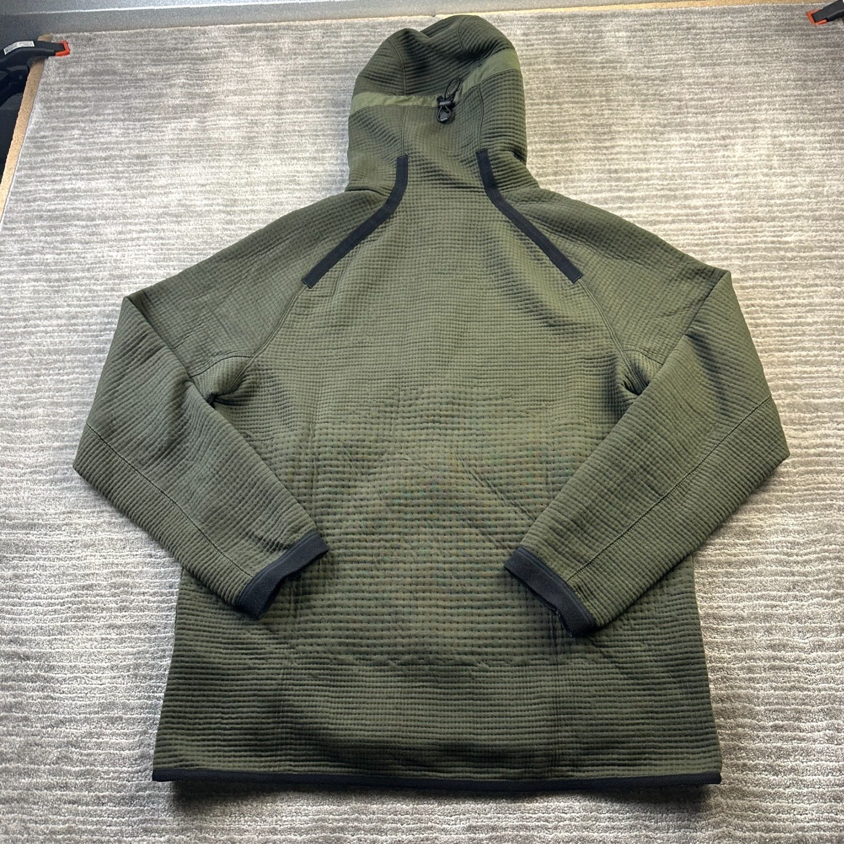 Nike Nike Jacket Mens M Green Tech Pack Windrunner Full Zip Olive Size US M / EU 48-50 / 2 - 2 Thumbnail