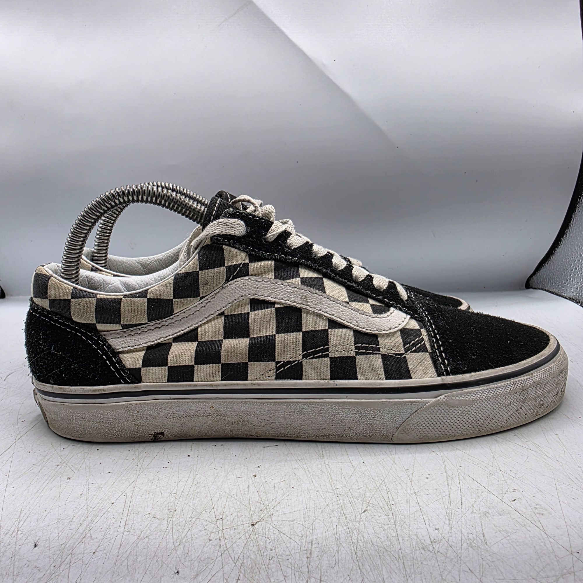 Vans Vans Old Skool Womens Size 9 Black White Checkered Sneaker S Size US 9 / IT 39 - 13 Thumbnail