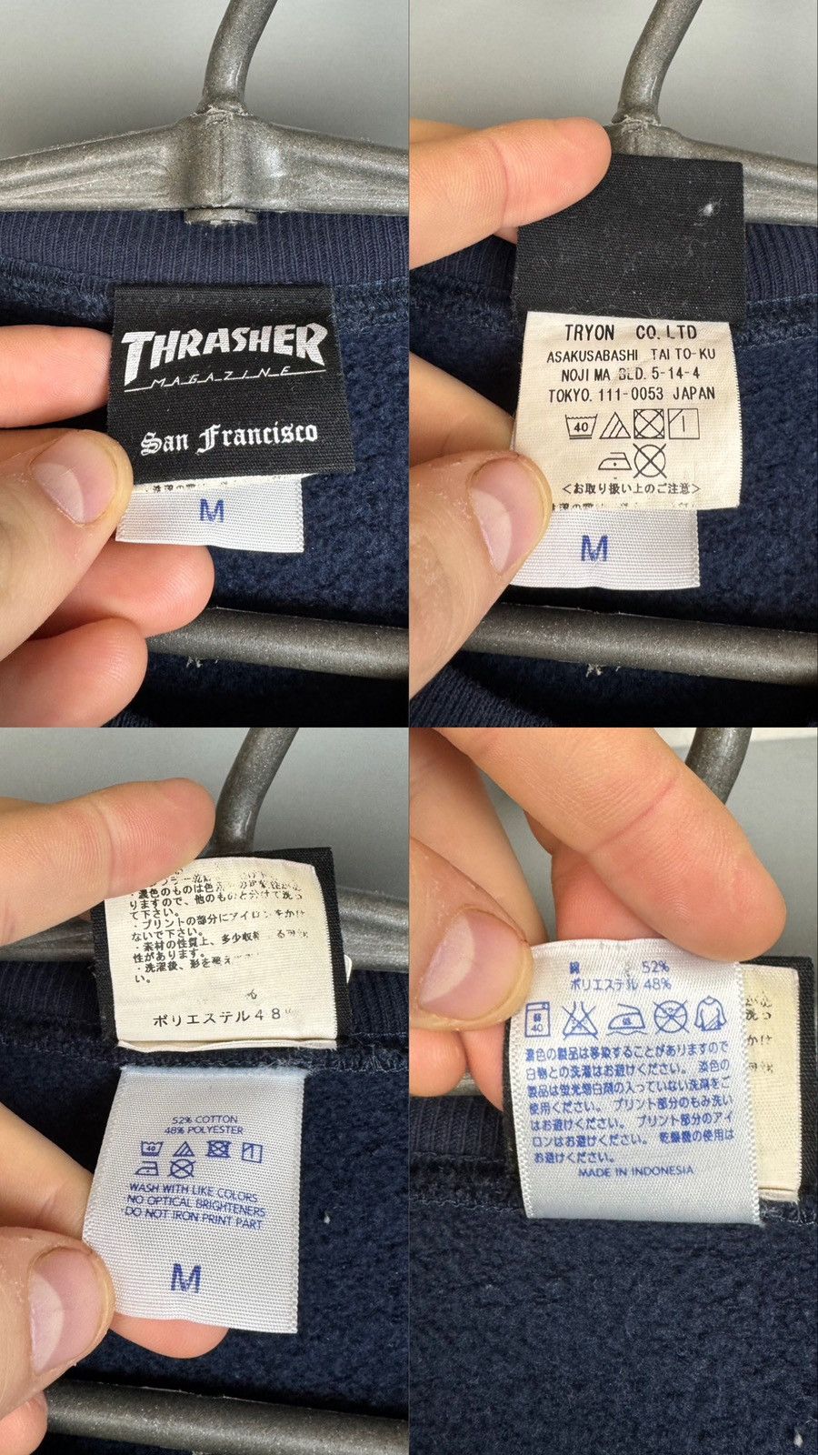 Thrasher Thrasher Magazine Flame Logo Sweatshirt Size US M / EU 48-50 / 2 - 3 Thumbnail
