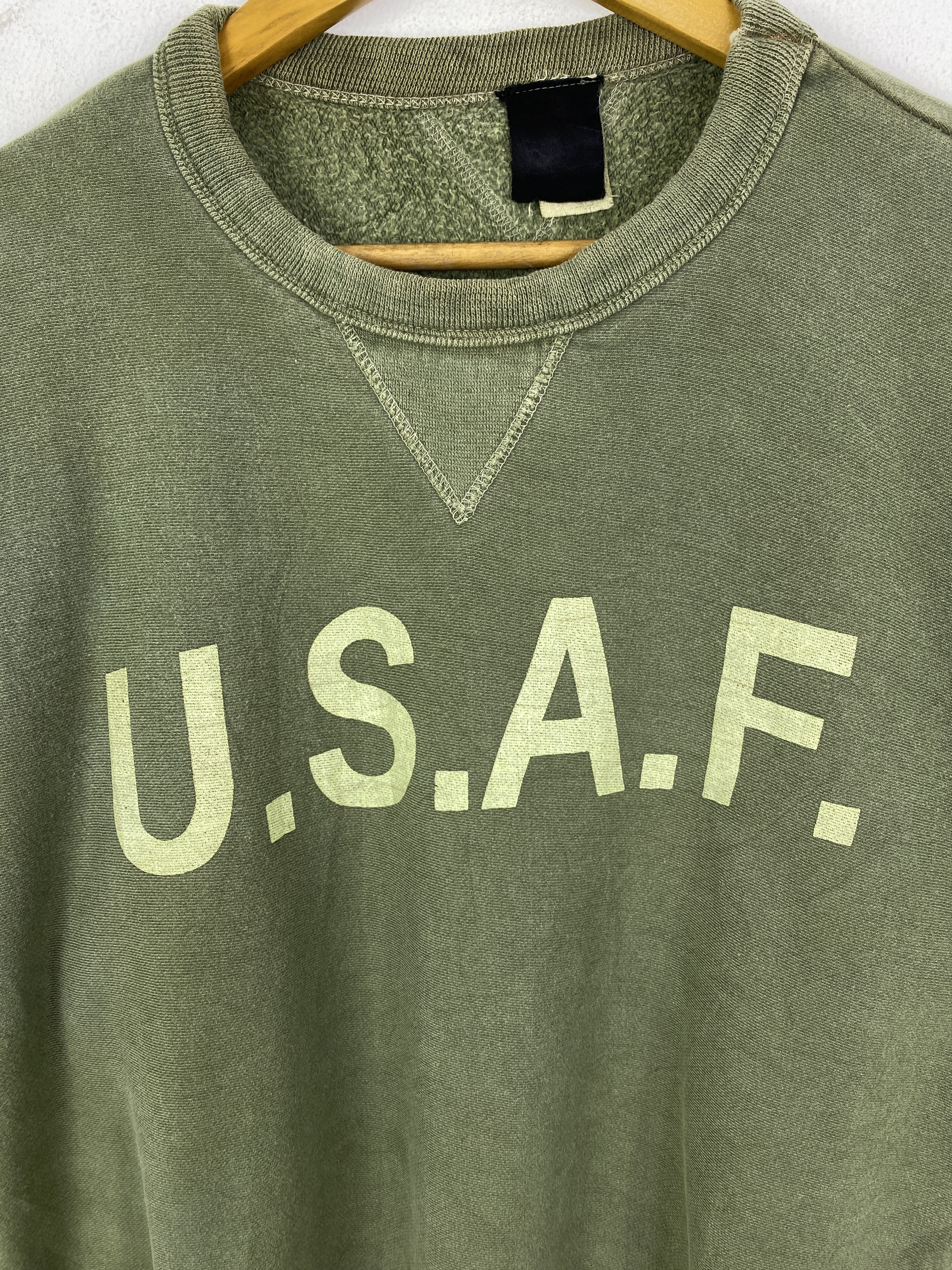 Vintage Vintage 60s United States Air Force USAF Sweatshirt SH0232 Size US L / EU 52-54 / 3 - 6 Thumbnail
