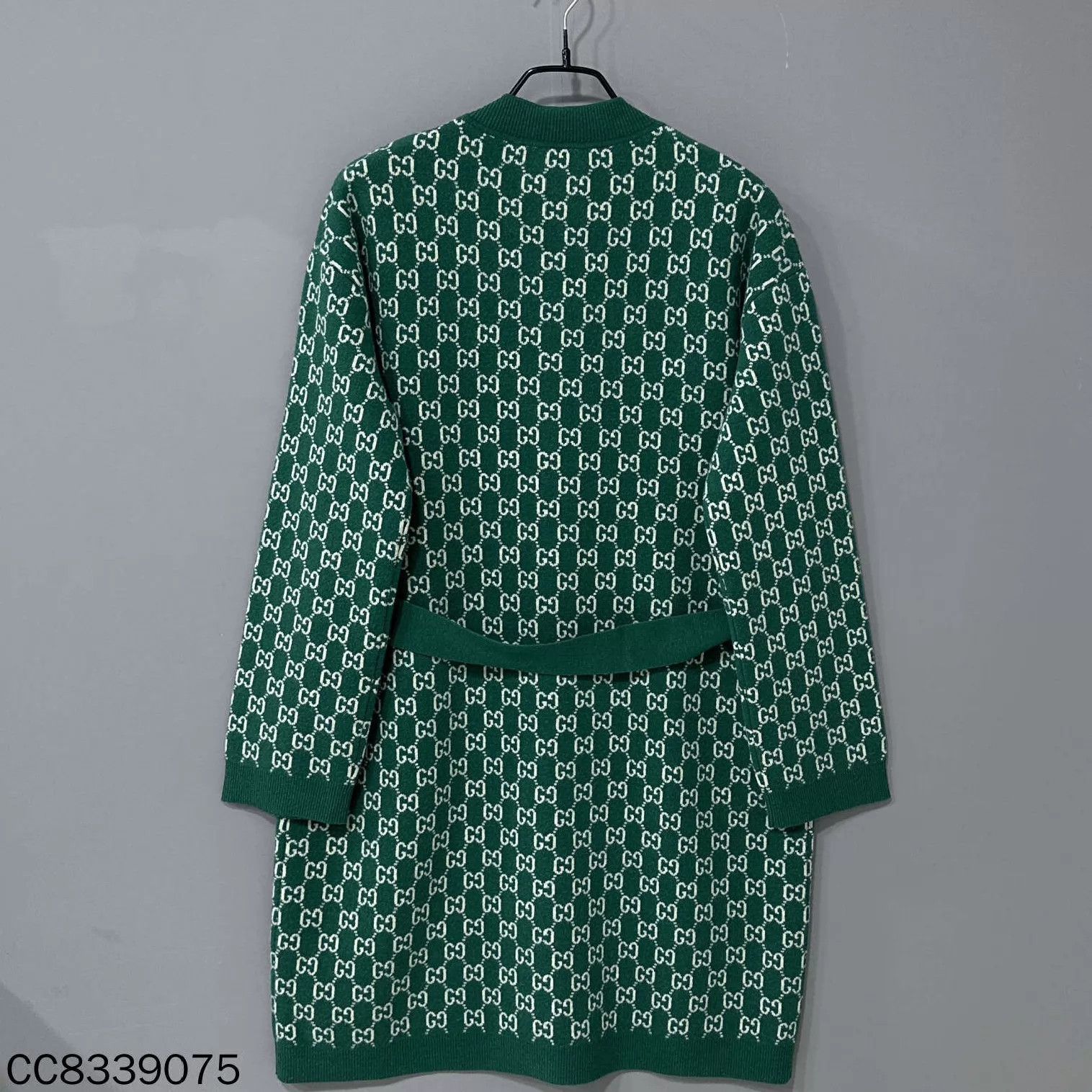 Gucci Gucci Forest Green Wool Cardigan Coat Gold XS Size XS / US 0-2 / IT 36-38 - 3 Thumbnail