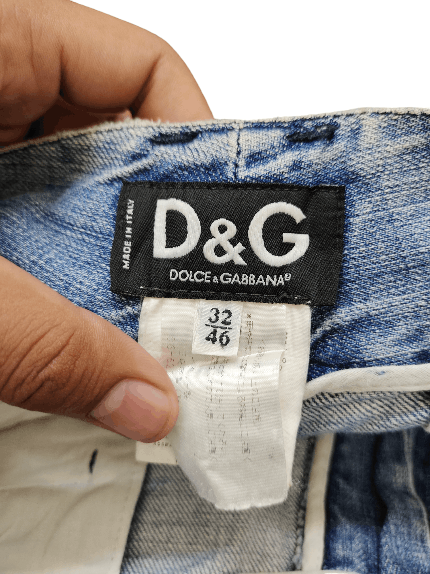 Dolce & Gabbana Flare Jeans Dolce & Gabbana 'Japan Edition' Boot Cut Y2k Size US 31 - 21 Thumbnail