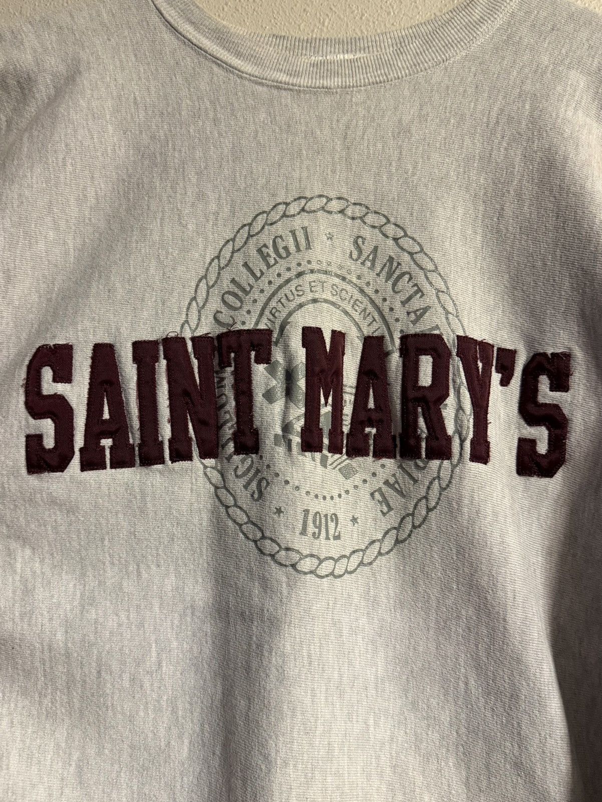 Champion 90s made in usa champion reverse weave saint mary’s Size US XL / EU 56 / 4 - 3 Thumbnail