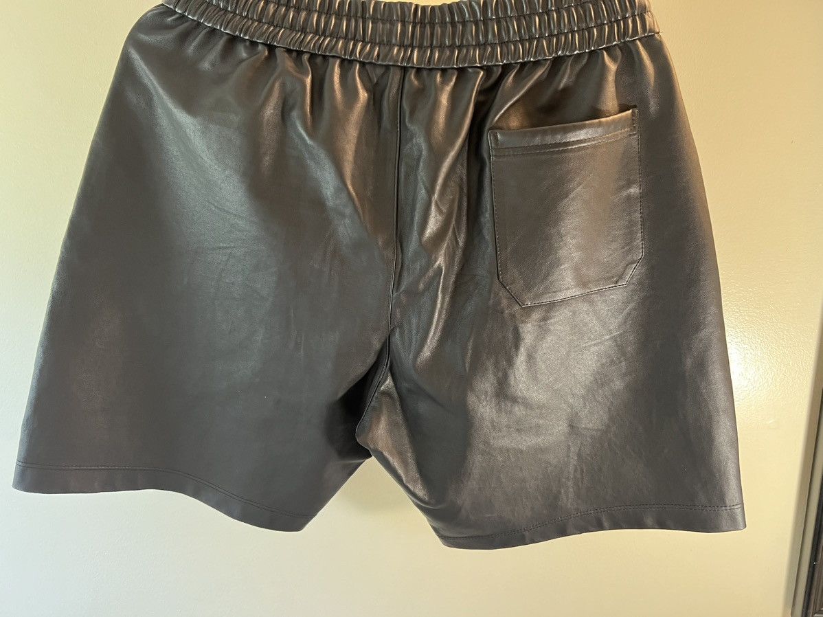 John Elliott John Elliott Leather LA Shorts Size US 33 - 3 Thumbnail