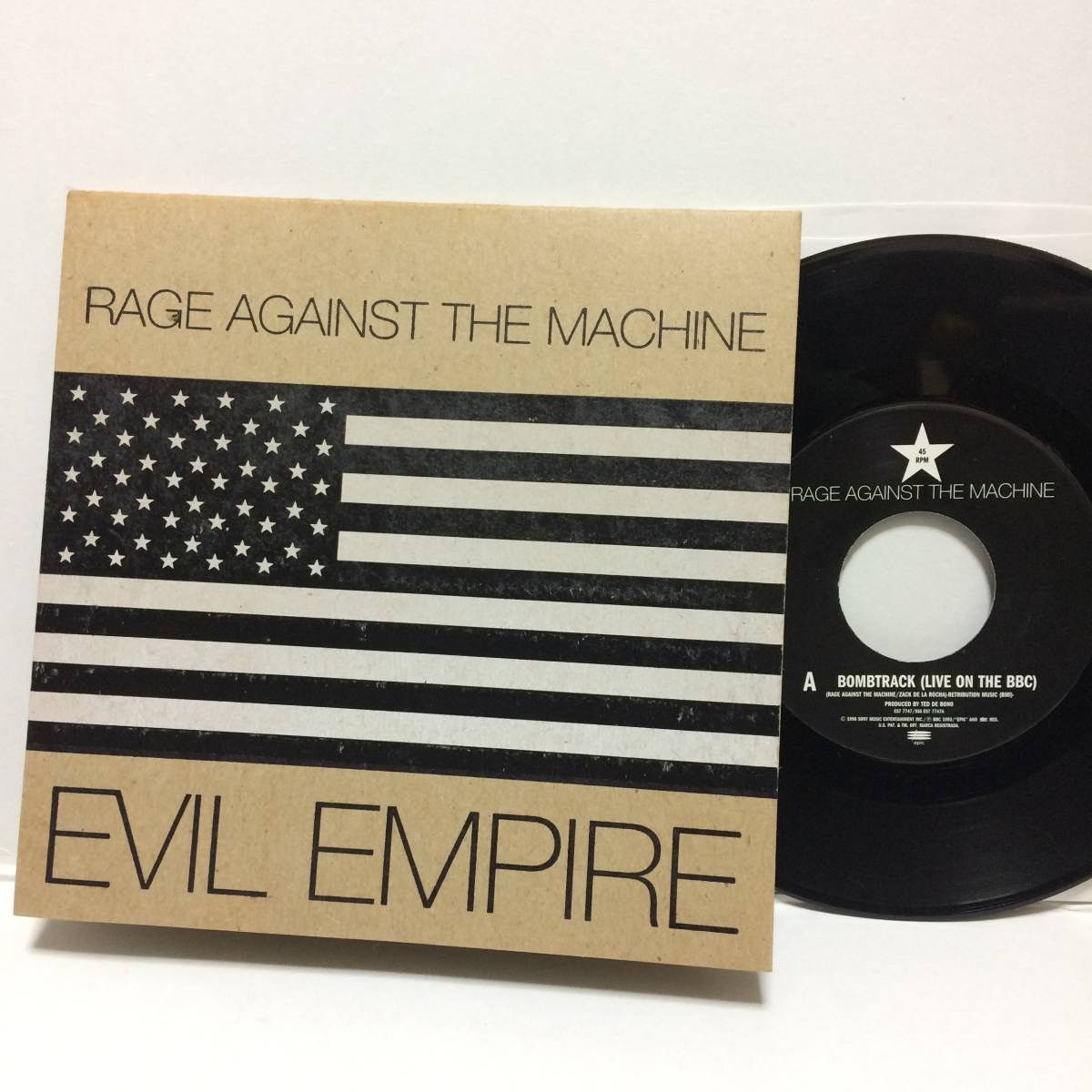 Band Tees Rare Rage Against The Machine 90's Evil Empire Size US L / EU 52-54 / 3 - 6 Thumbnail