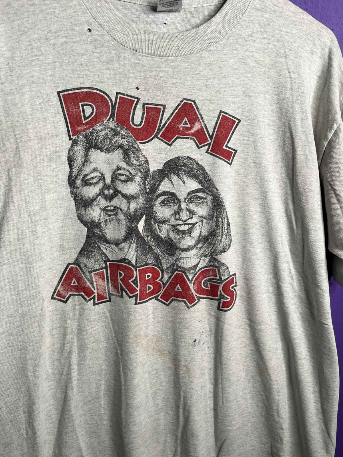 Vintage Vintage 90s The Clinton’s dual airbags t-shirt Size US XL / EU 56 / 4 - 3 Thumbnail