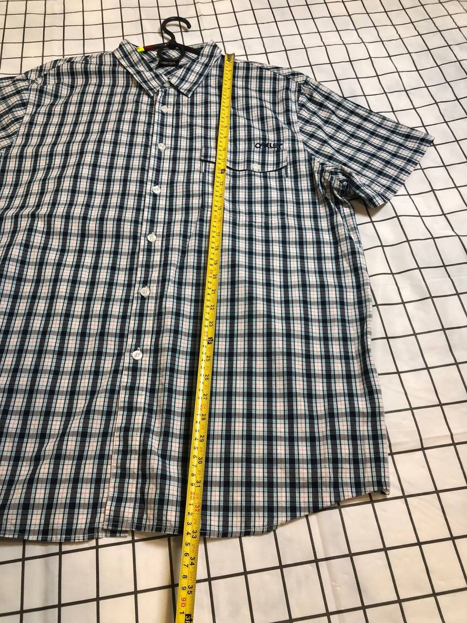 Oakley Vintage 00s Oakley Plaid Short Sleeve Button Down Shirt Size US XXL / EU 58 / 5 - 5 Thumbnail