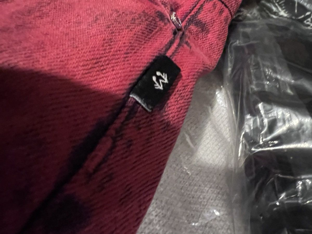 Midnight Studios Double Layered Hollywood Red Dye Denim | Midnight Studios Size US 32 / EU 48 - 11 Thumbnail