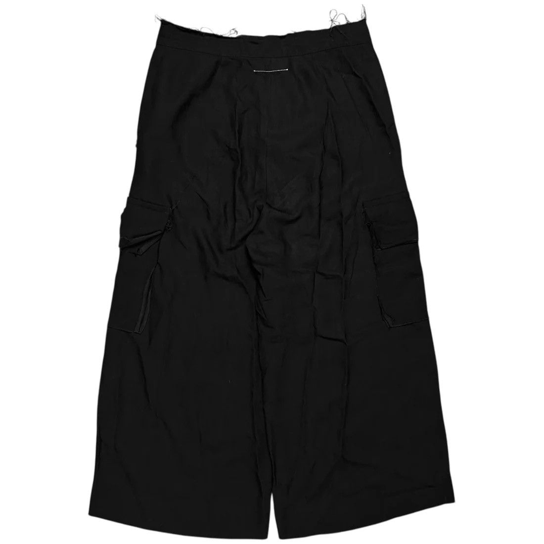 MM6 MM6 Maison Margiela Distressed Rayon Cargo Shorts - SS17 Size US 30 / EU 46 - 3 Thumbnail