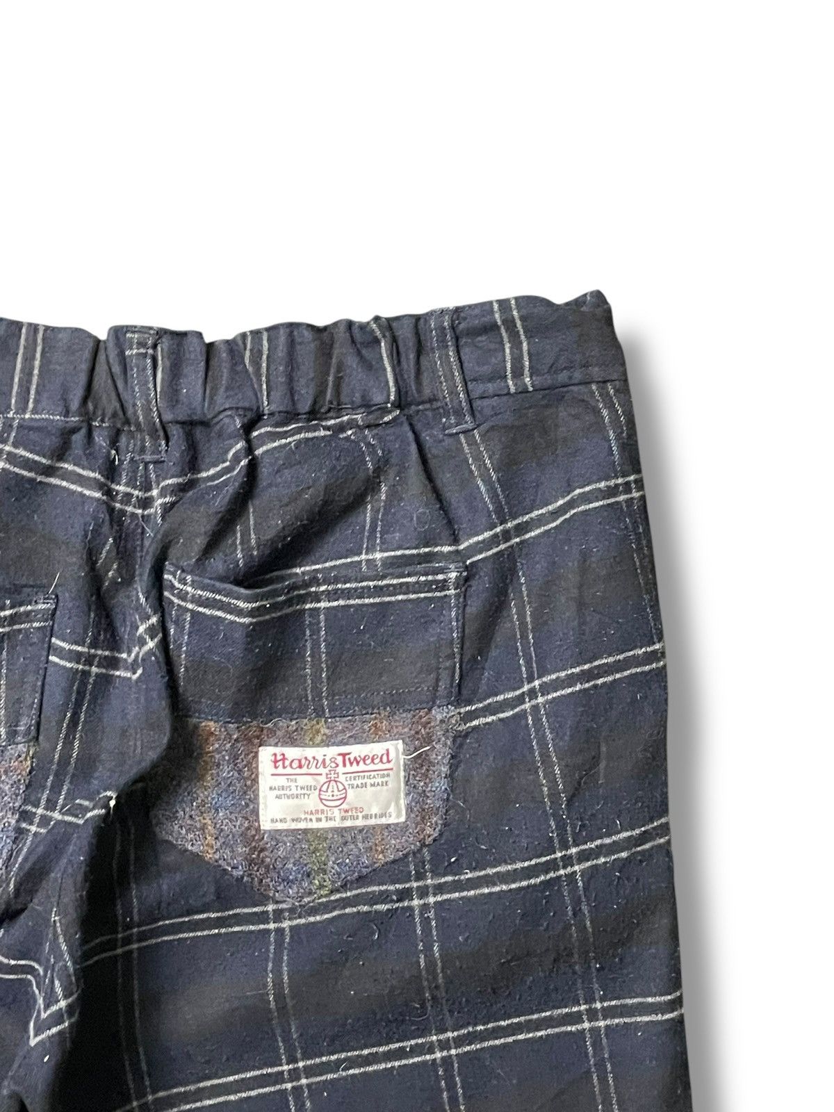 Harris Tweed × Vintage Harris Tweed Brand Checked Trousers (60) Size US 34 / EU 50 - 6 Thumbnail