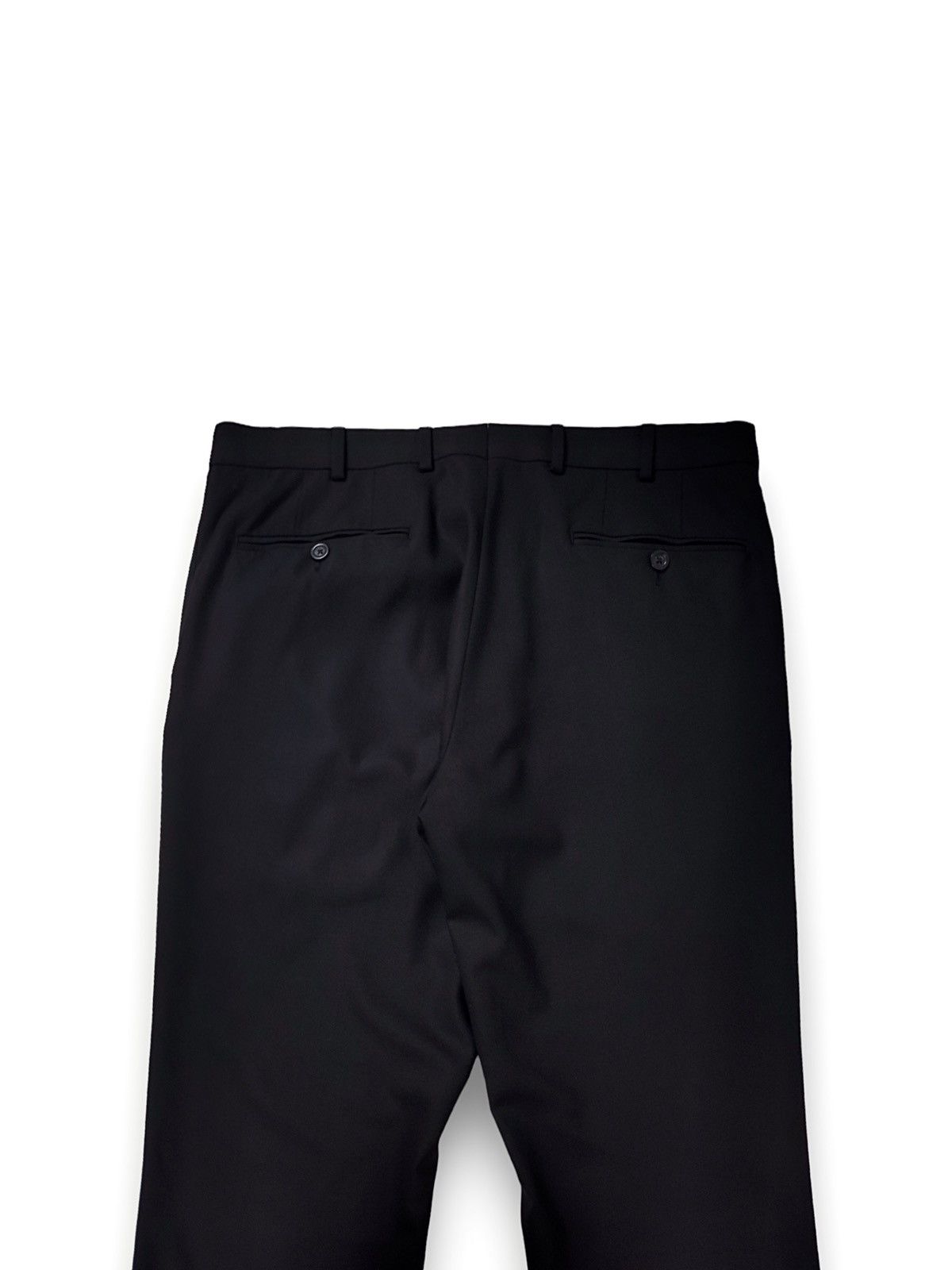 Burberry Burberry Satin Wool Straight Fit Trousers Size US 34 / EU 50 - 10 Thumbnail