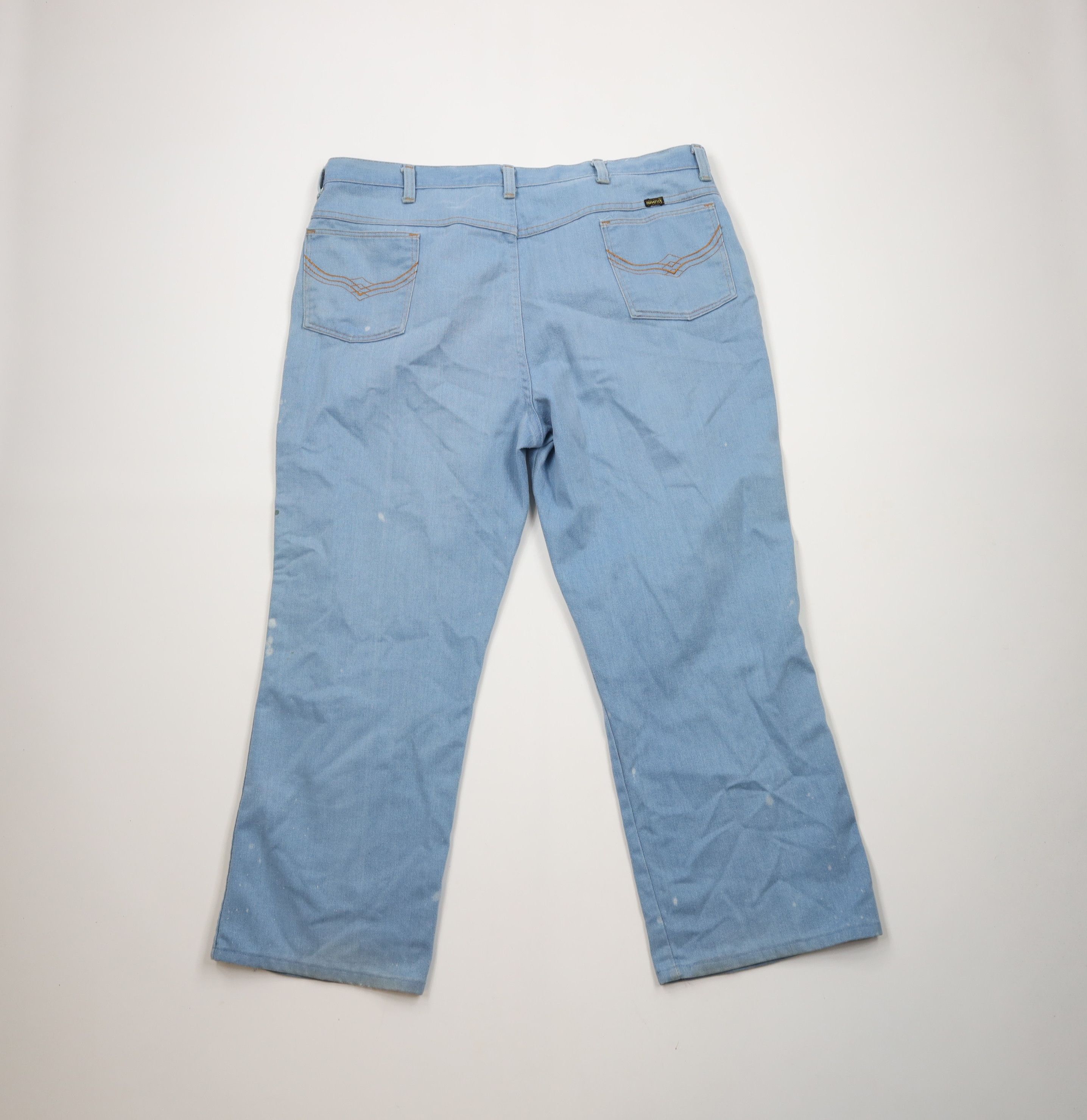 Vintage Vintage 70s Streetwear Wide Leg Bell Bottoms Denim Jeans USA Size US 40 / EU 56 - 11 Thumbnail