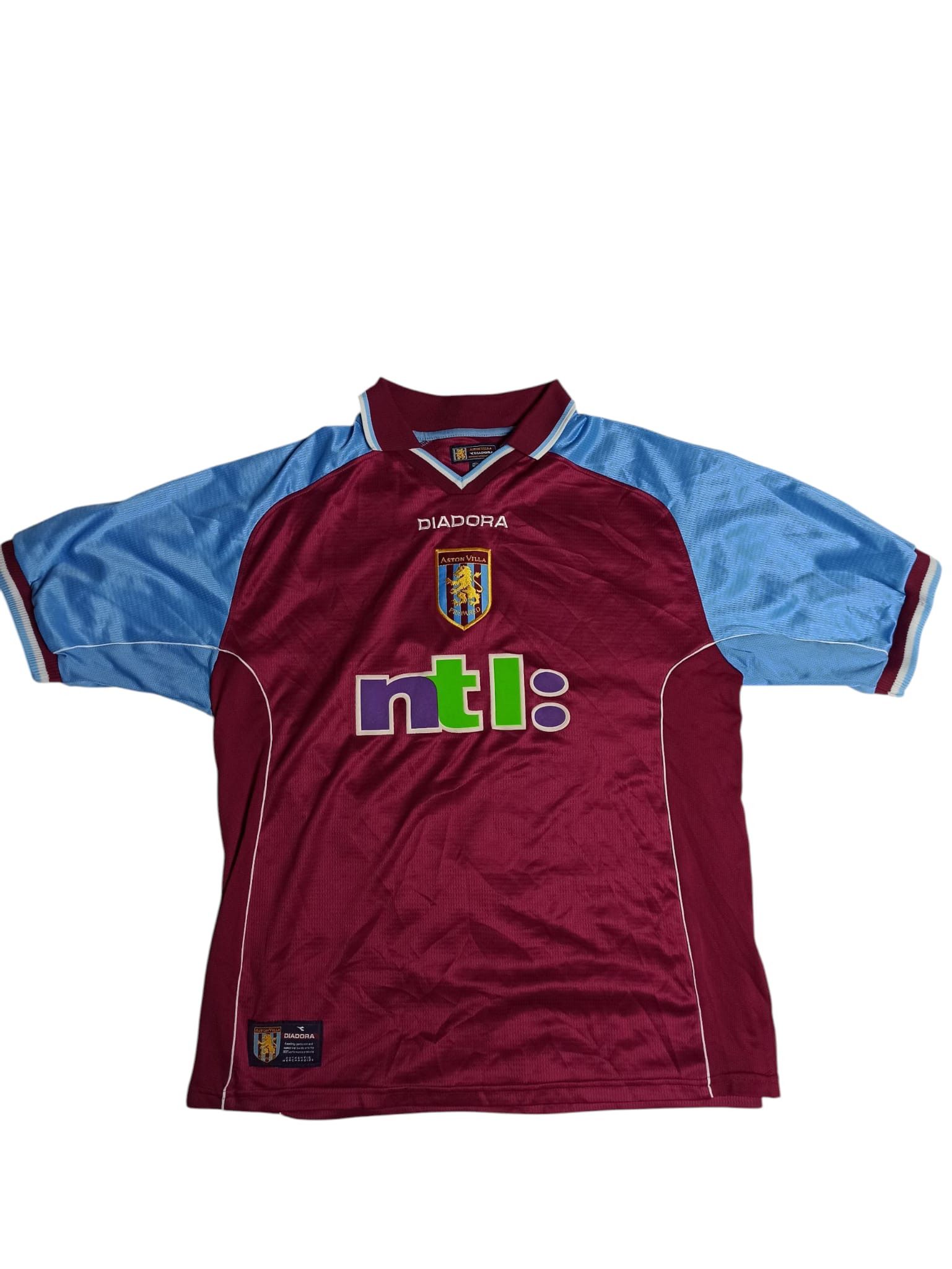 ASTON VILLA 2003 2004 HOME SHIRT FOOTBALL SOCCER JERSEY