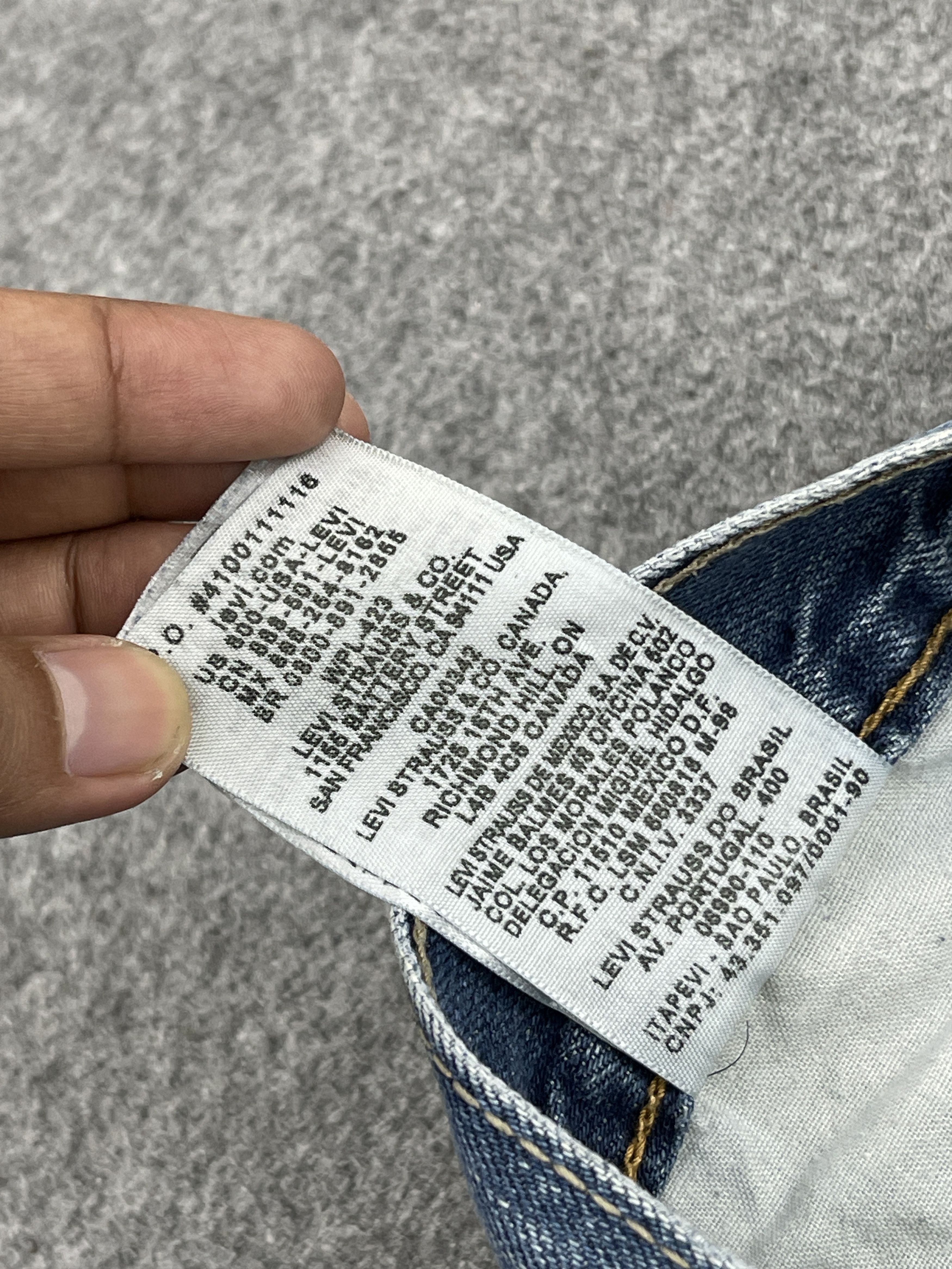 Levi's Vintage Sun Faded Straight Fit Levis 505 Jeans DP2492 Size US 39 - 11 Thumbnail