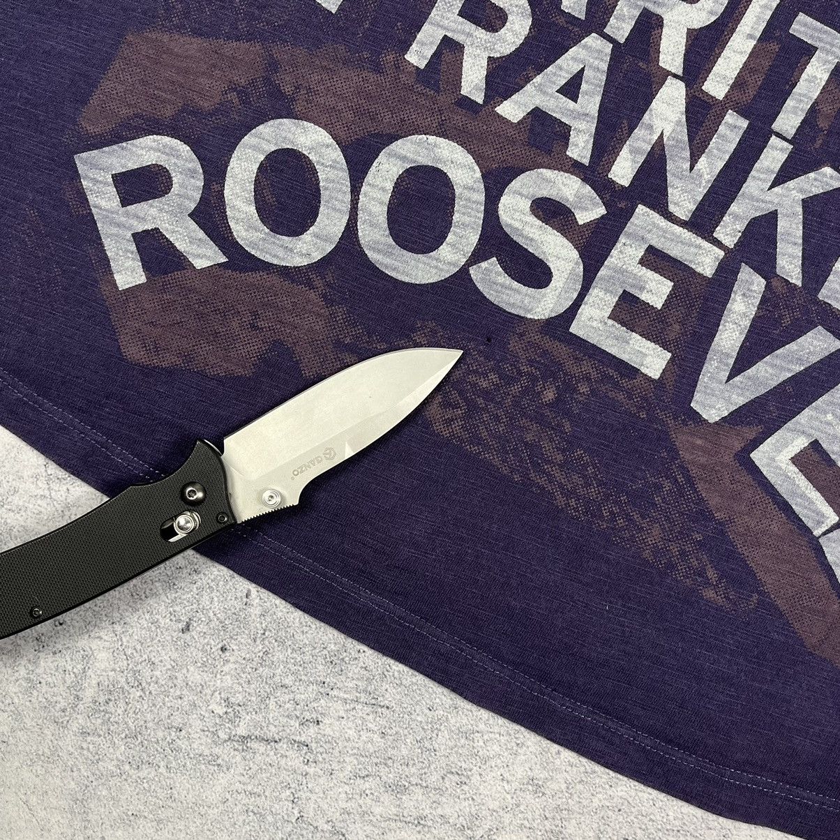 Marithe + Francois Girbaud Archive MFG x Franklin Roosevelt big logo T Shirt 00’s Size US M / EU 48-50 / 2 - 13 Thumbnail