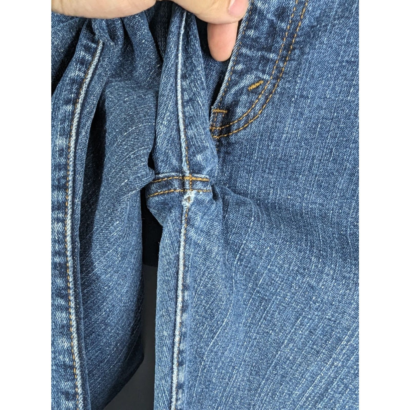 Levi's Levi's 529 Jeans Women Regular Bootcut Distressed Medium Wash Blue Size 16 Size 38" / US 16 / IT 52 - 4 Thumbnail