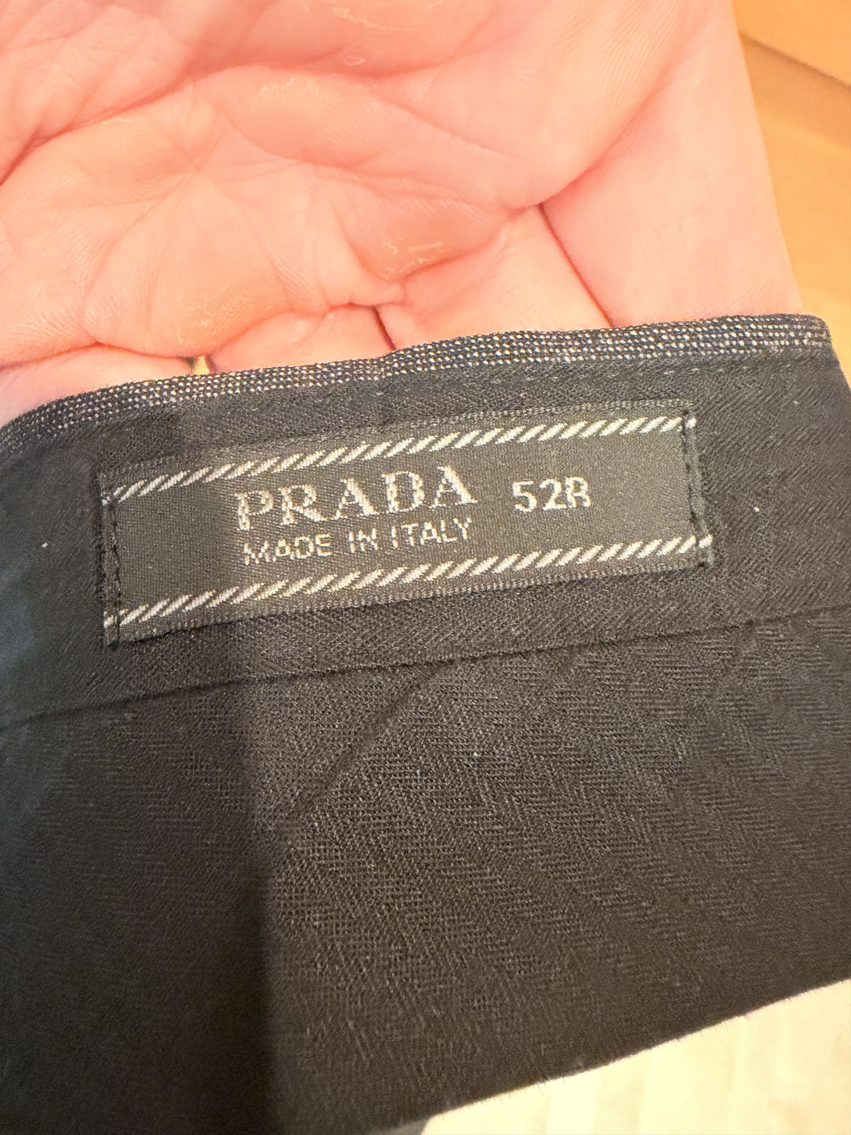 Prada Prada Men's Wool Suit Size 40R - 5 Thumbnail