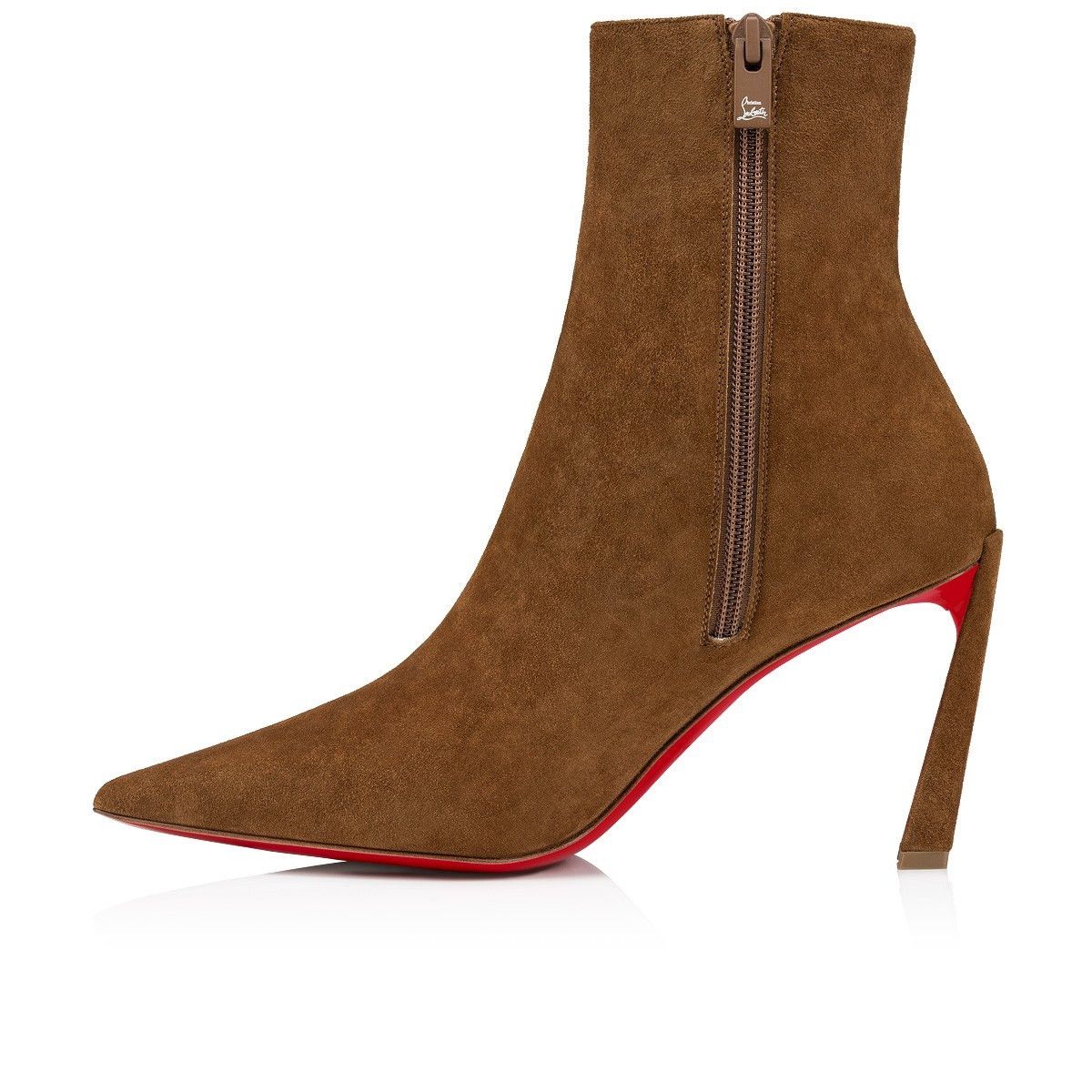 Christian Louboutin oc11z0325 Condora Booty in Brown Size US 7 / IT 37 - 3 Thumbnail