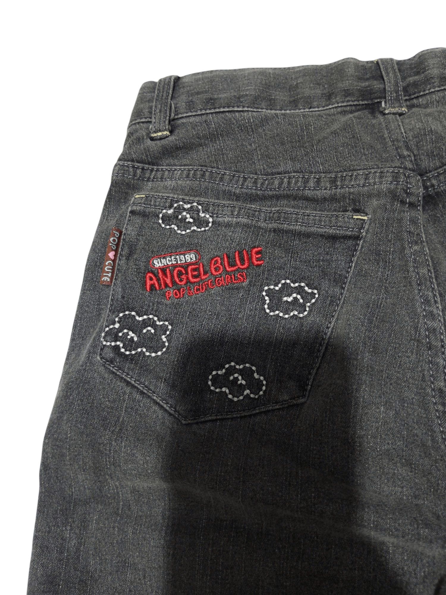 Angel Blue Vintage angel blue pop cute flare jeans Size 26" / US 2 / IT 38 - 4 Thumbnail
