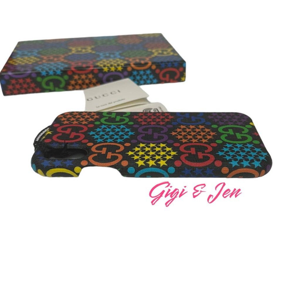 Gucci Authentic Gucci GG Psychedelic 603758 PVC XS / X Phone Case Size ONE SIZE - 2 Thumbnail