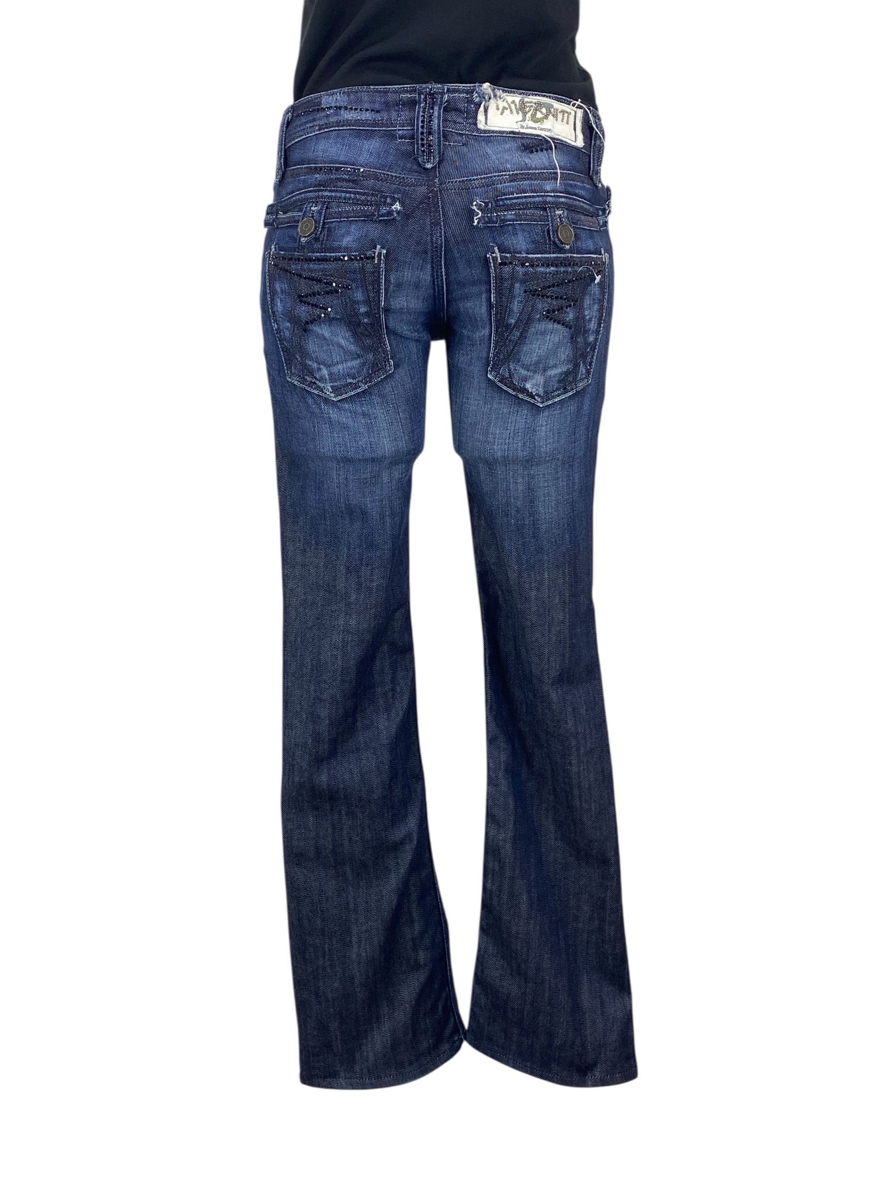 Designer Taverniti So Jeans Flare Jeans Pants Size 24" / US 00 / IT 34 - 3 Thumbnail